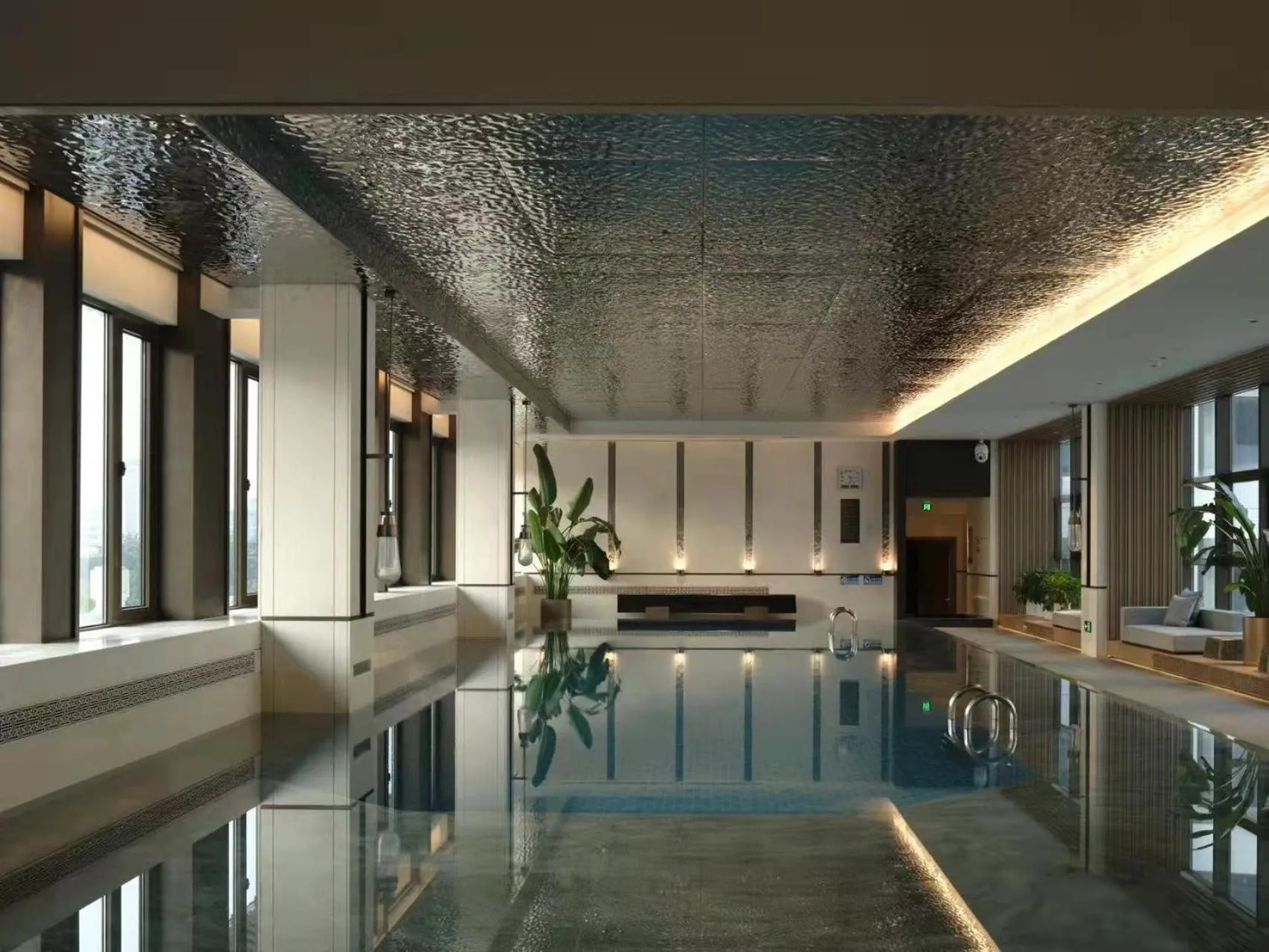 Swimming pool in Prime Hotel Beijing Wangfujing