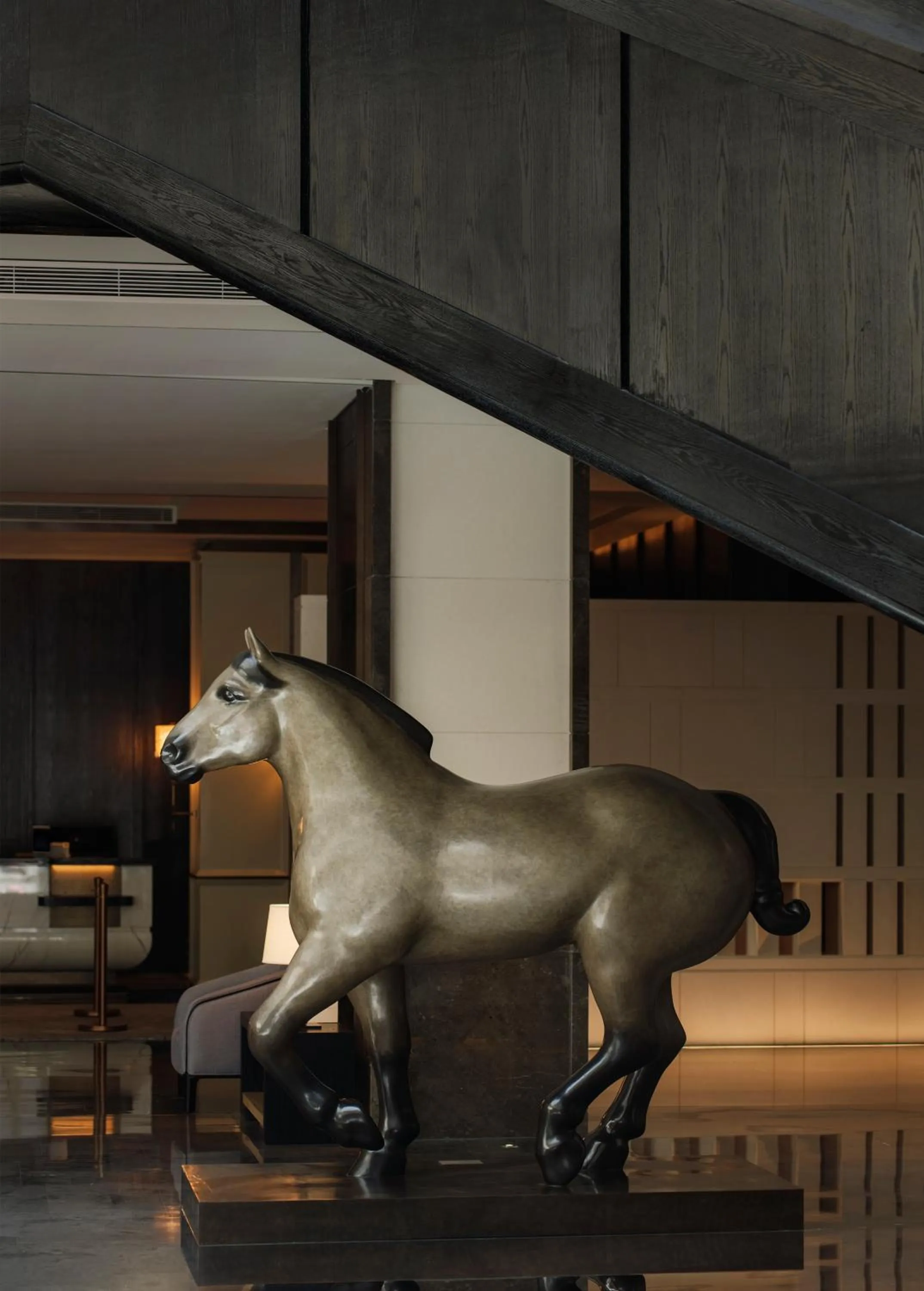 Lobby or reception in Prime Hotel Beijing Wangfujing