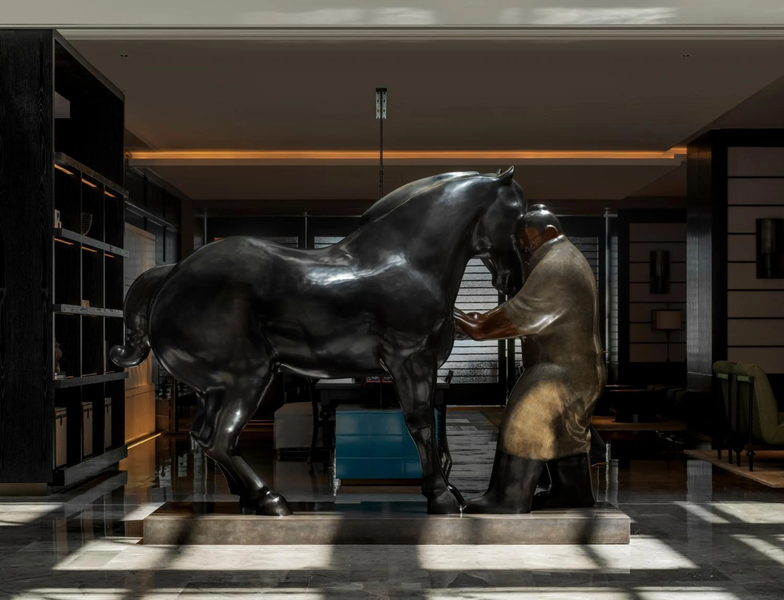 Lobby or reception in Prime Hotel Beijing Wangfujing