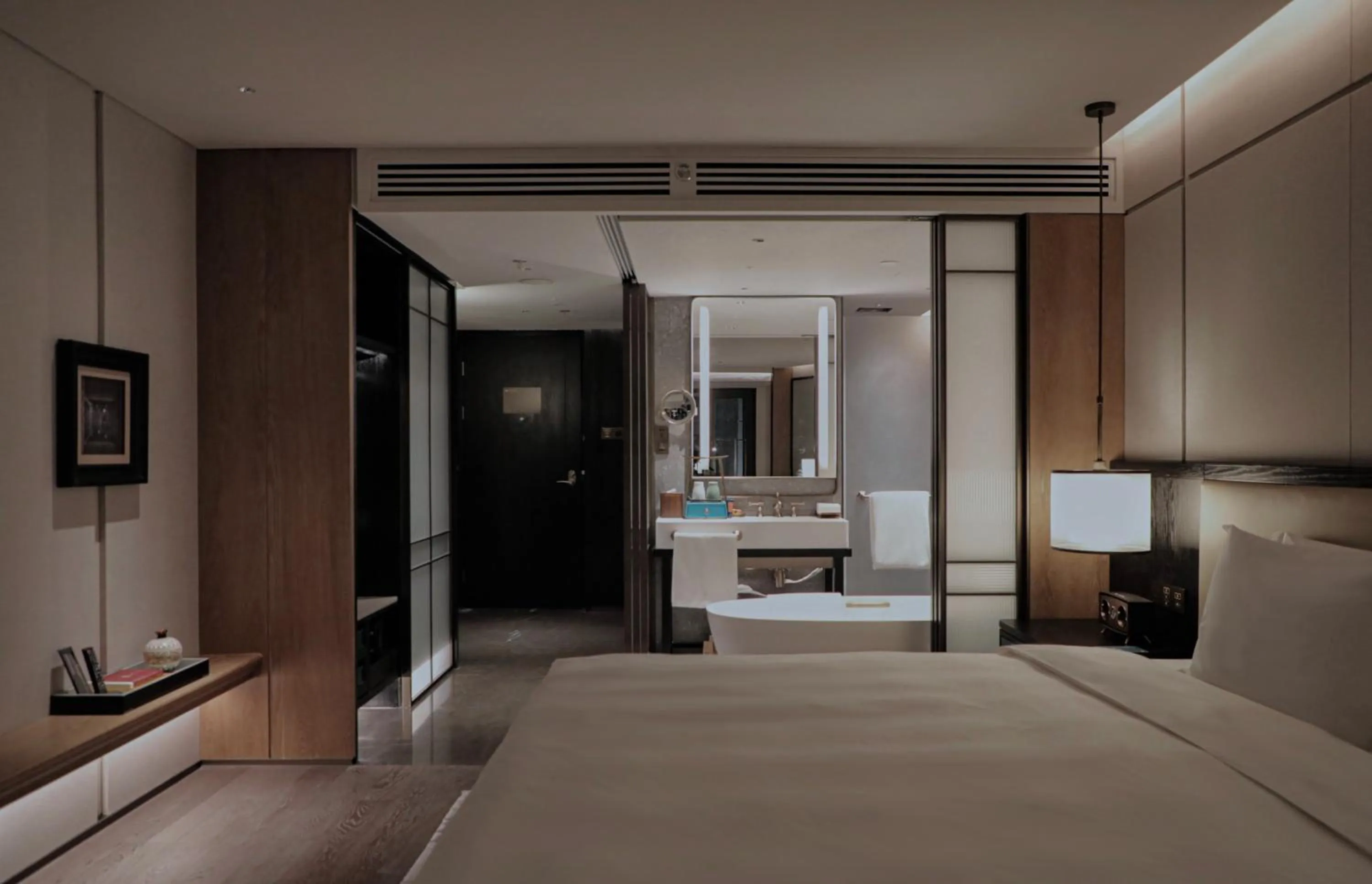 Bed in Prime Hotel Beijing Wangfujing