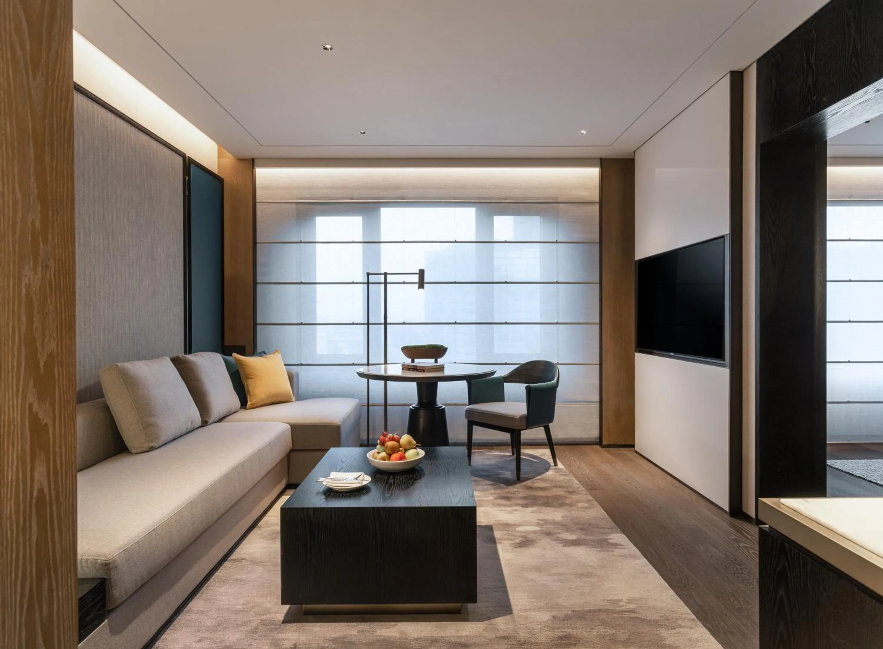 Living room in Prime Hotel Beijing Wangfujing