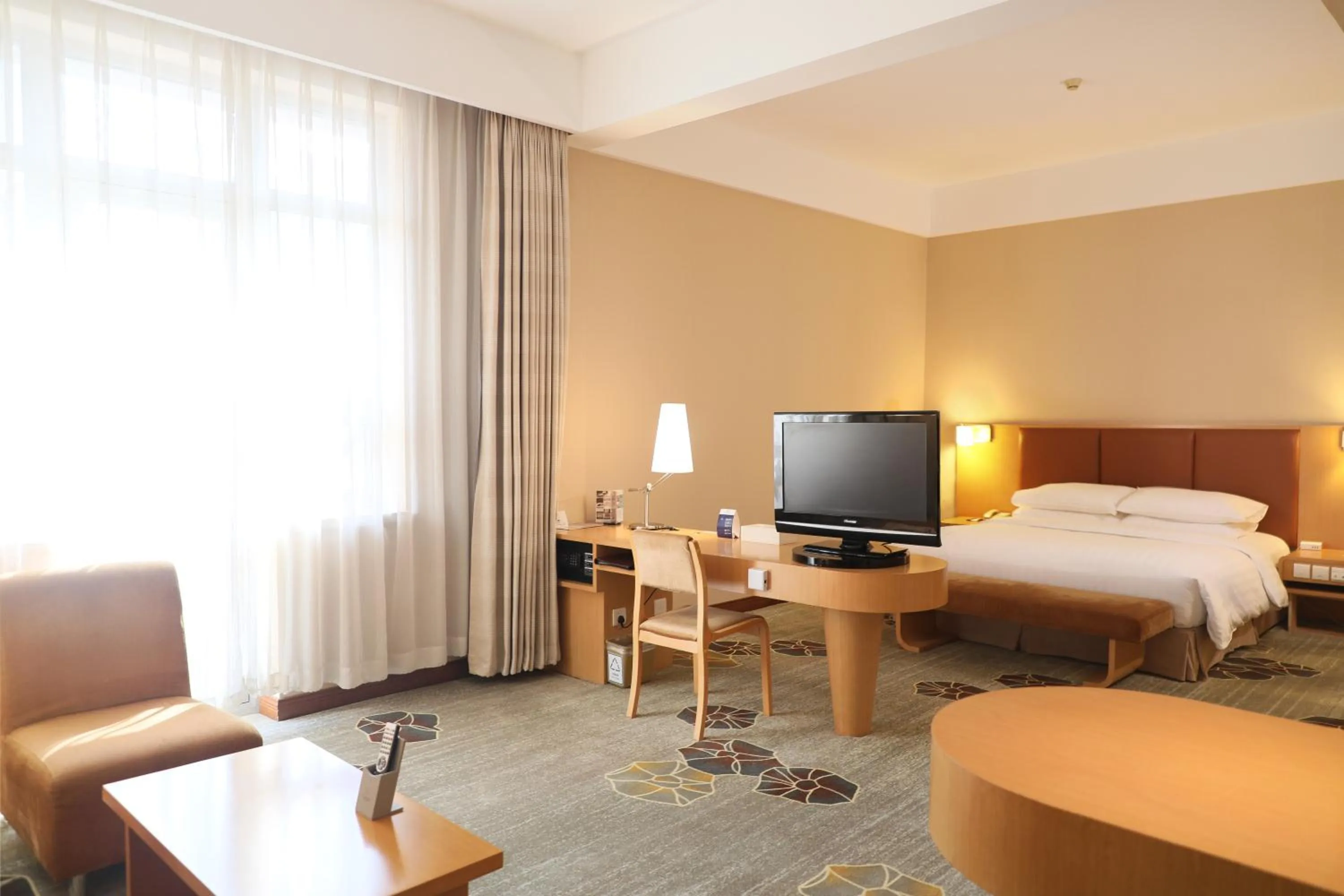 Bed in Beijing XinQiao Hotel