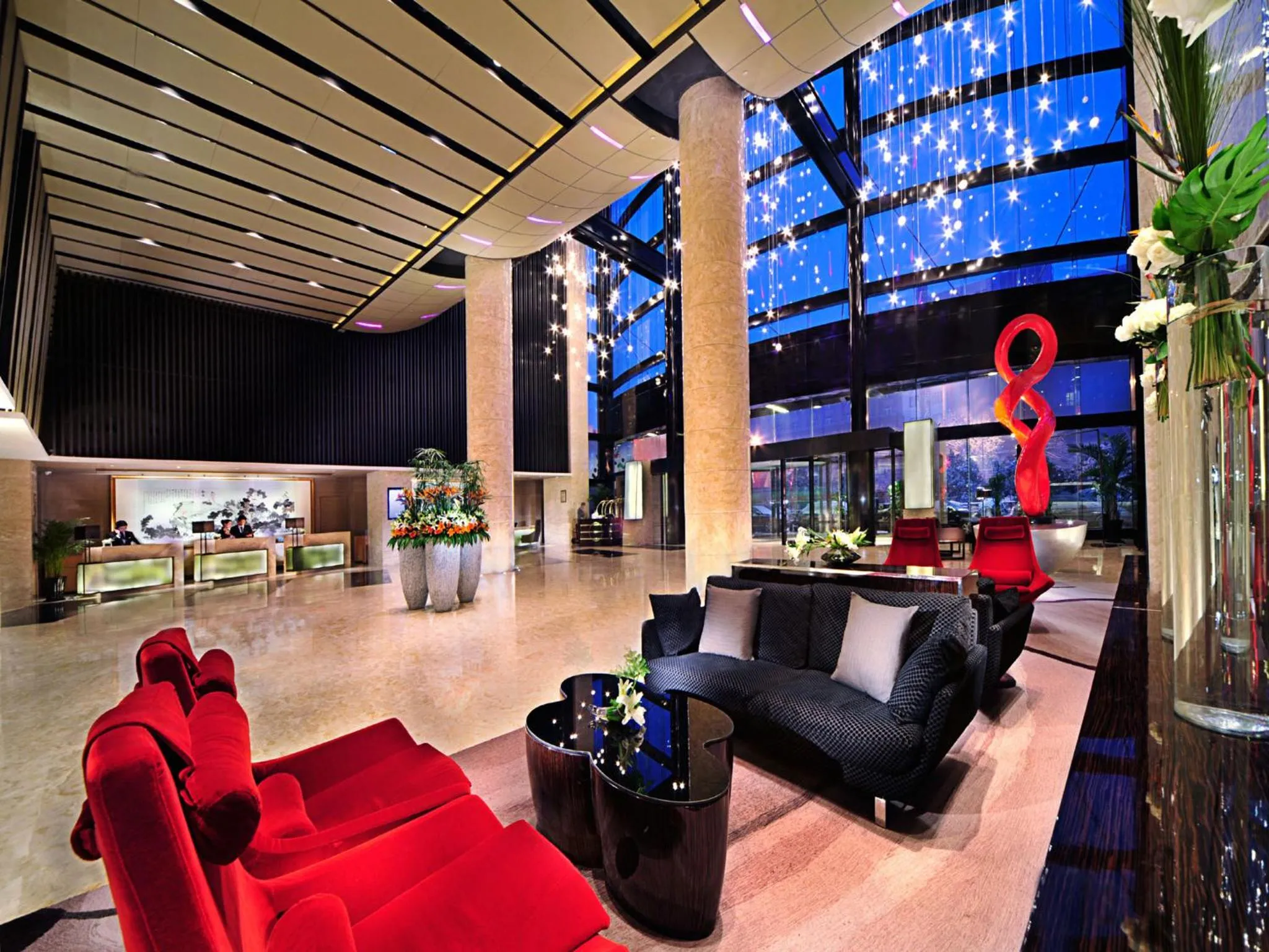 Lobby or reception in Sofitel Silver Plaza Jinan