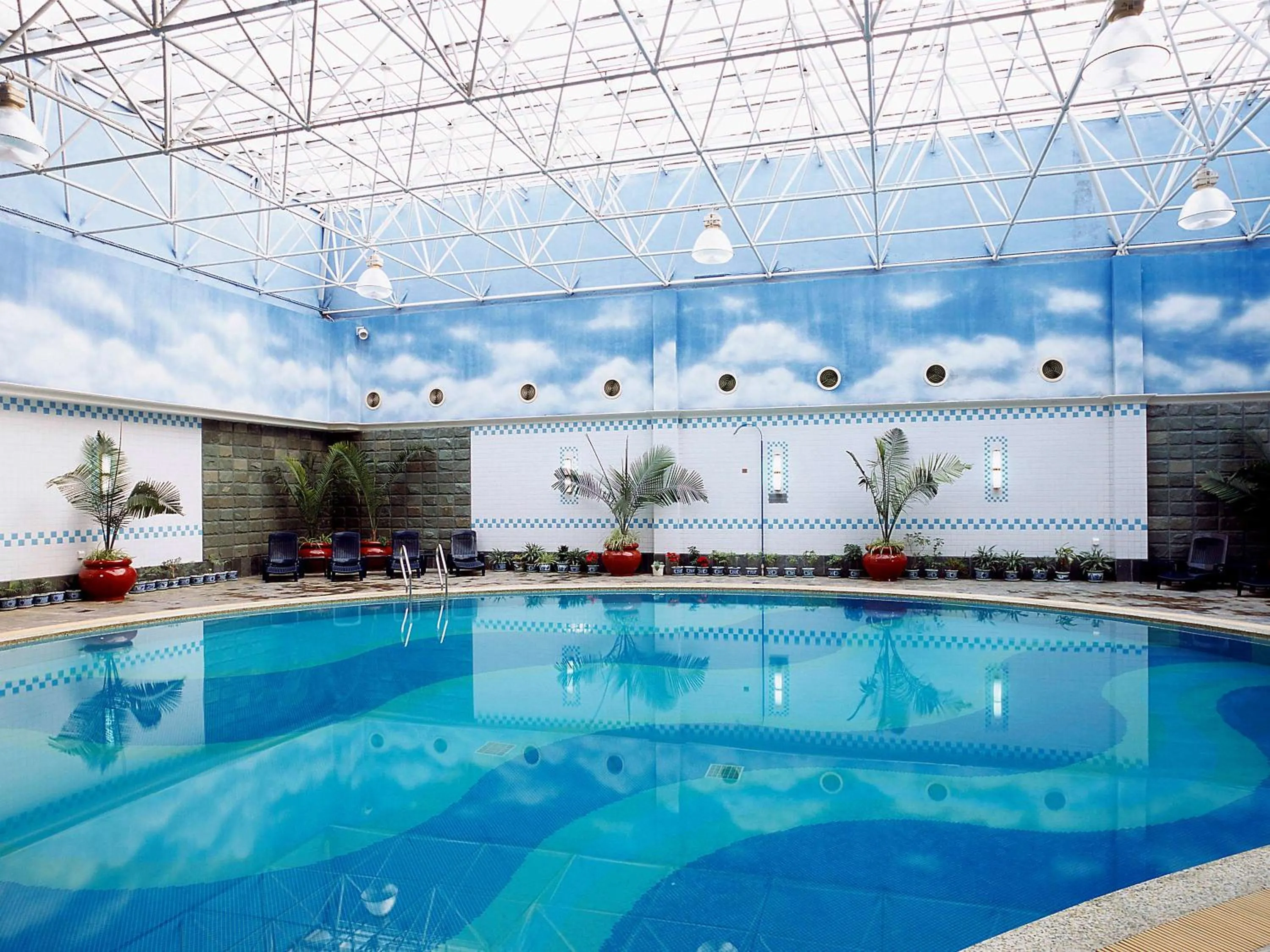 On site, Swimming Pool in Sofitel Silver Plaza Jinan