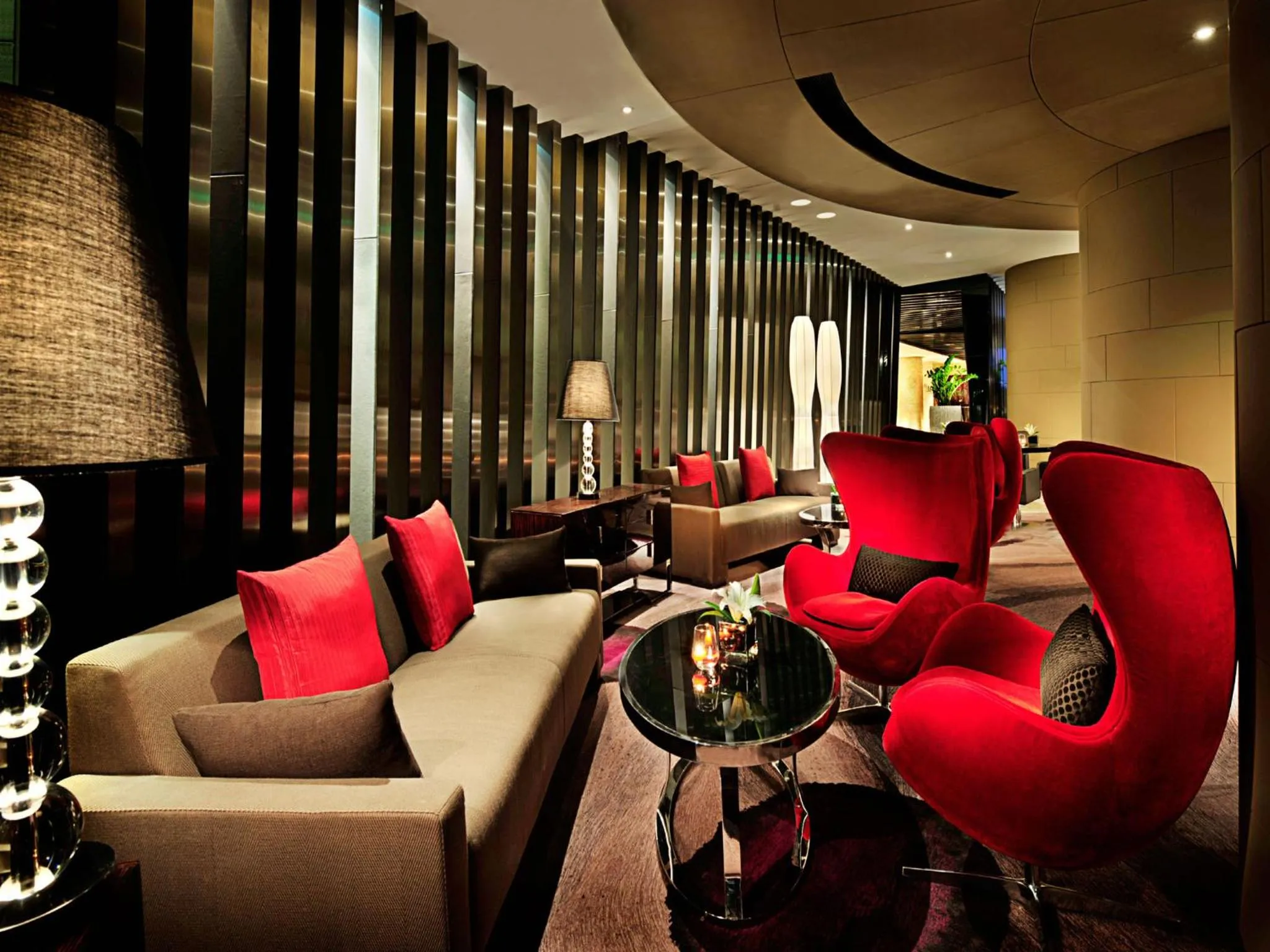 Lobby or reception, Seating Area in Sofitel Silver Plaza Jinan