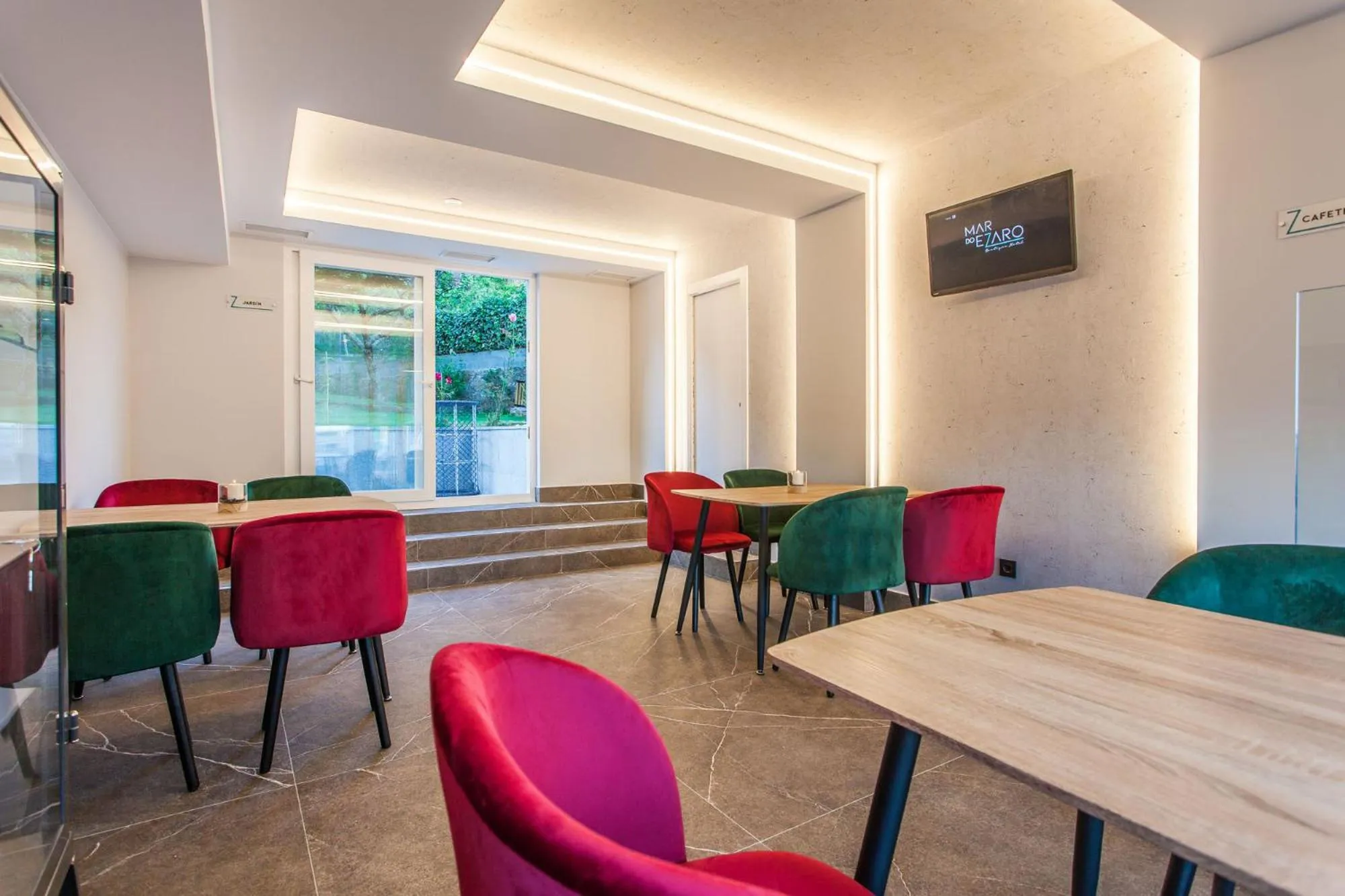 Lounge or bar in Mar do Ézaro - Boutique Hotel