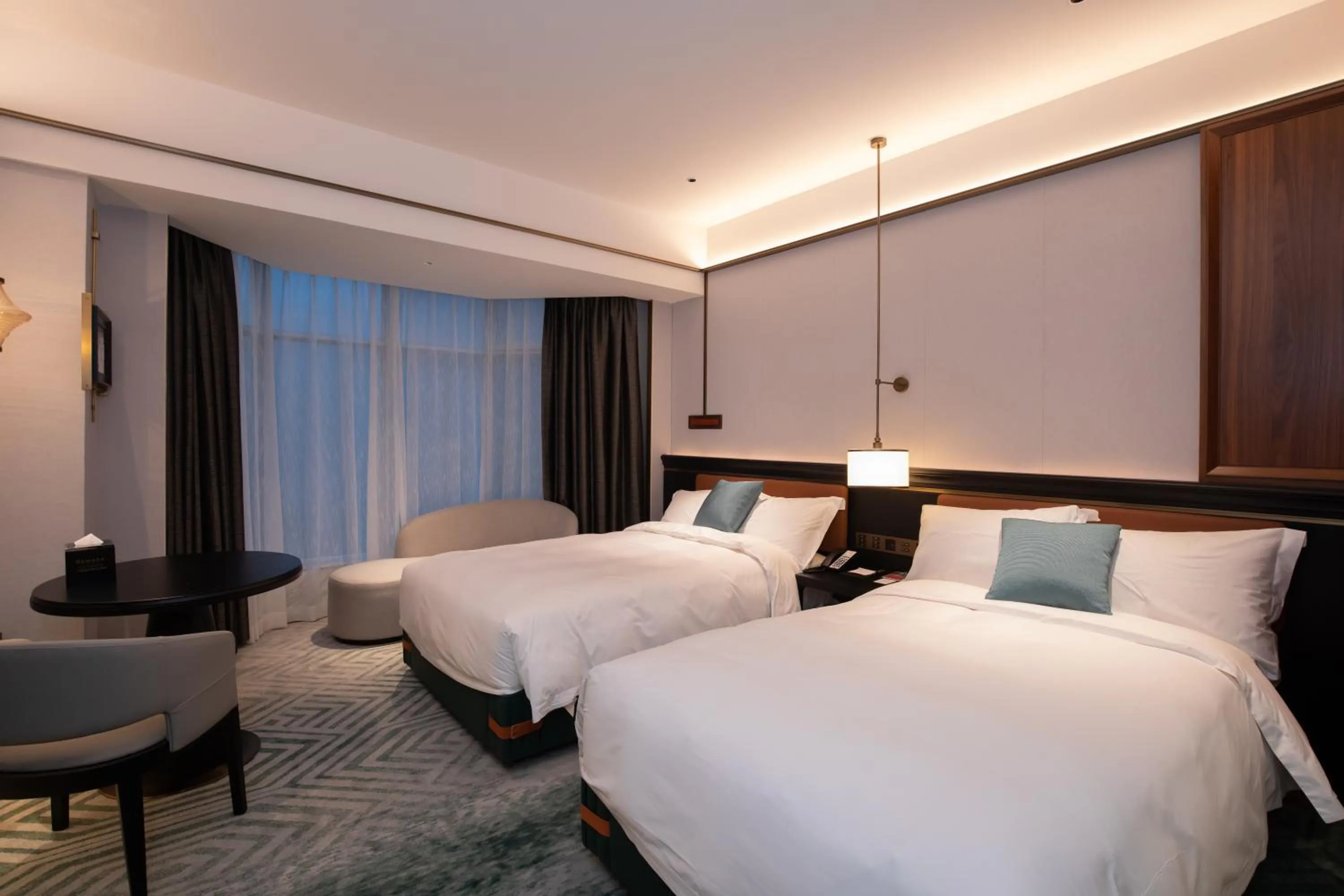 Bed in Ramada by Wyndham Pearl Guangzhou-Canton Fair Free Shuttle Bus