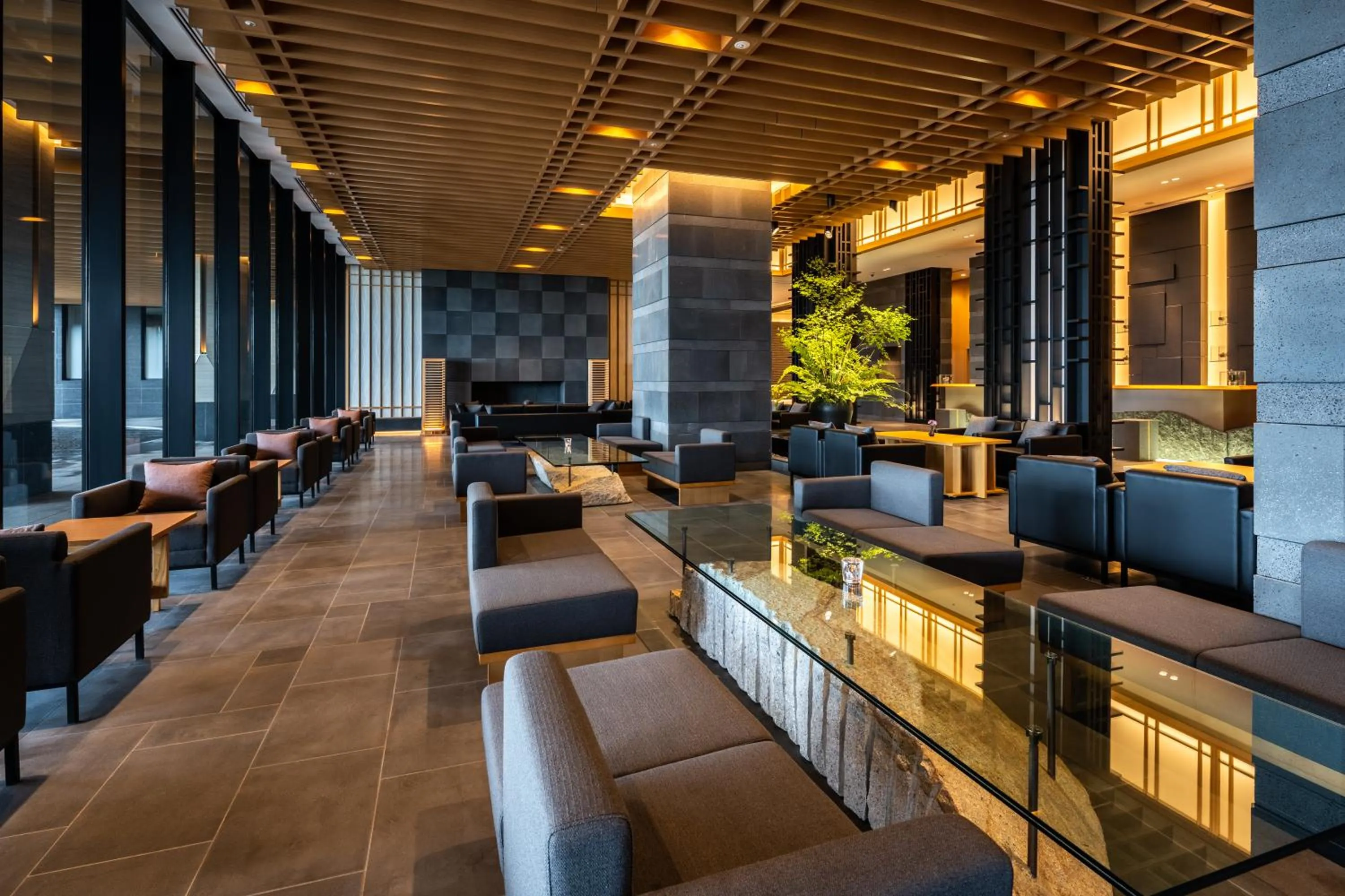 Living room in Pearl Star Hotel ATAMI