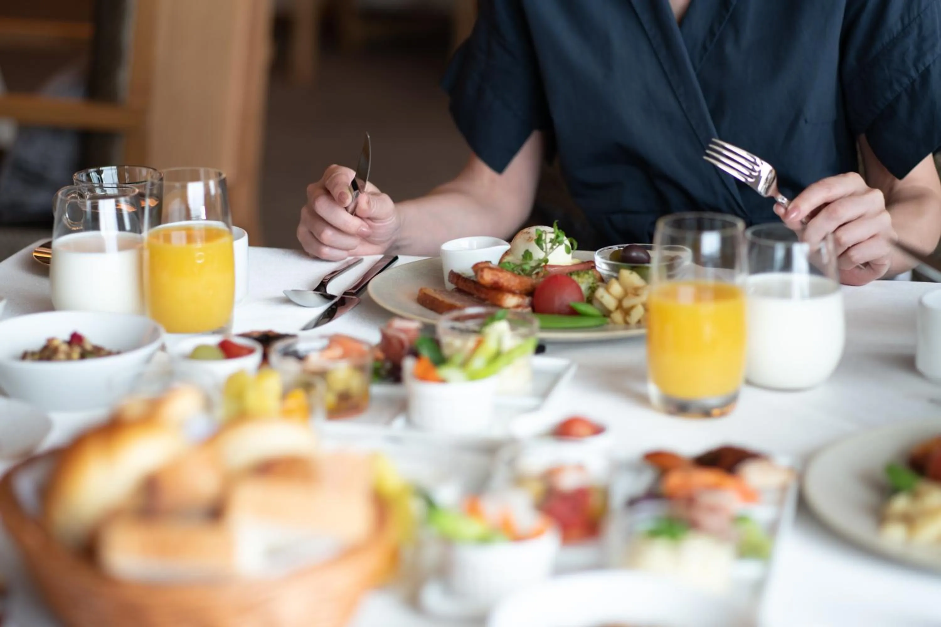 Breakfast in Pearl Star Hotel ATAMI