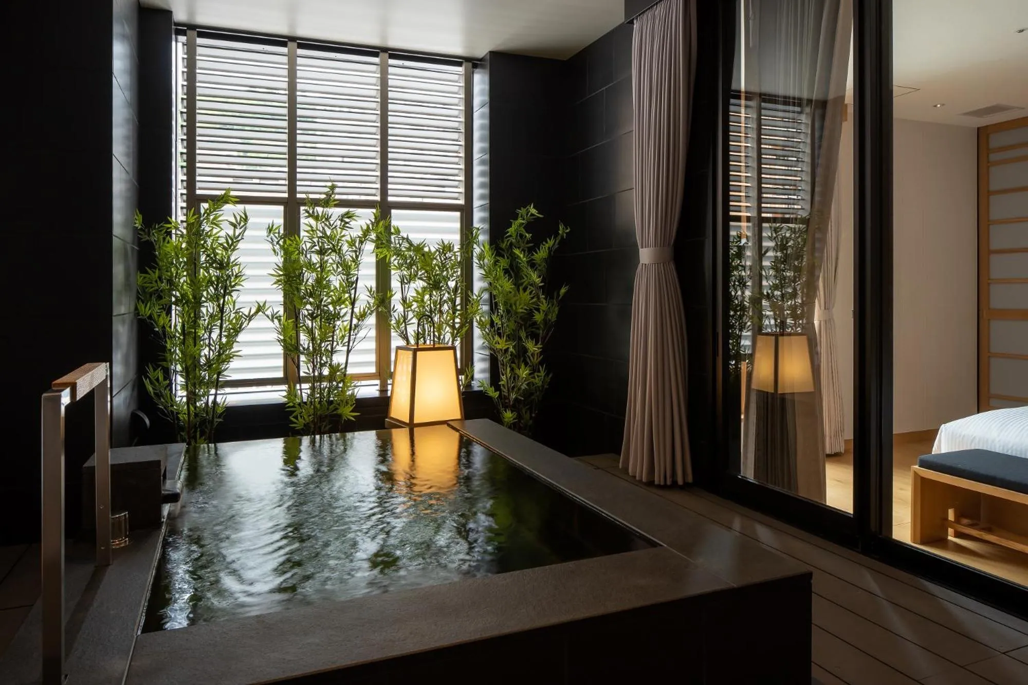 Hot Spring Bath in Pearl Star Hotel ATAMI