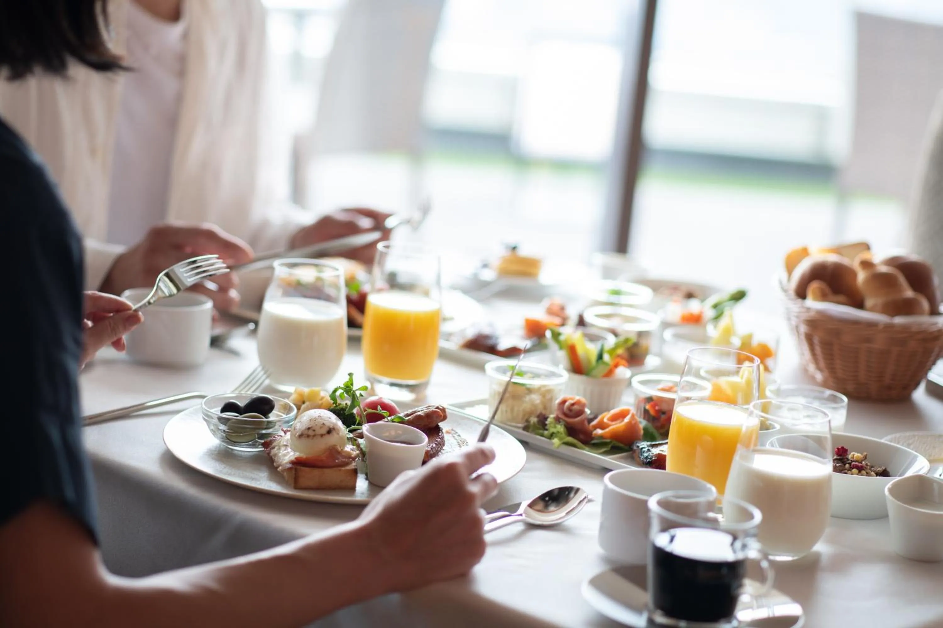 Buffet breakfast in Pearl Star Hotel ATAMI