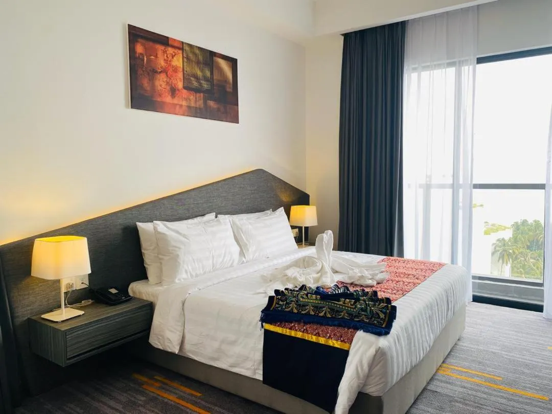 Bed in Bahang Bay Hotel