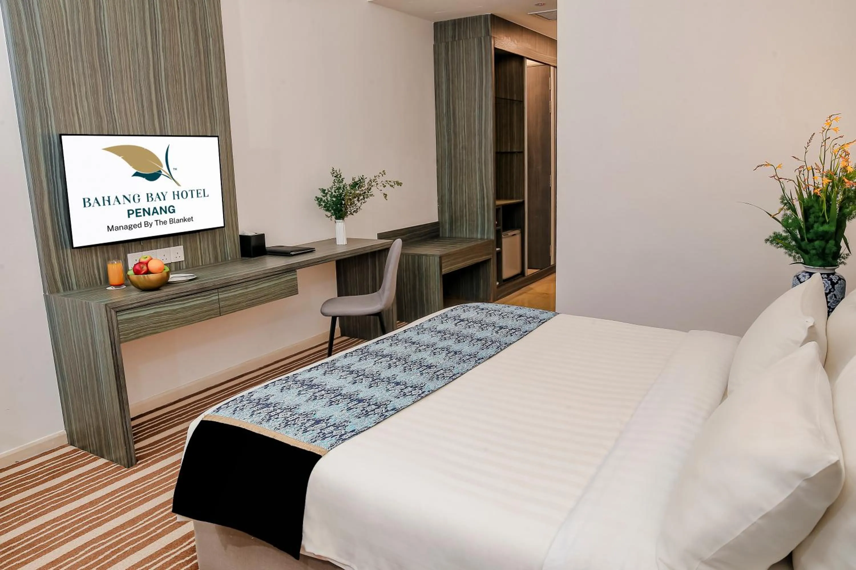 Bed in Bahang Bay Hotel