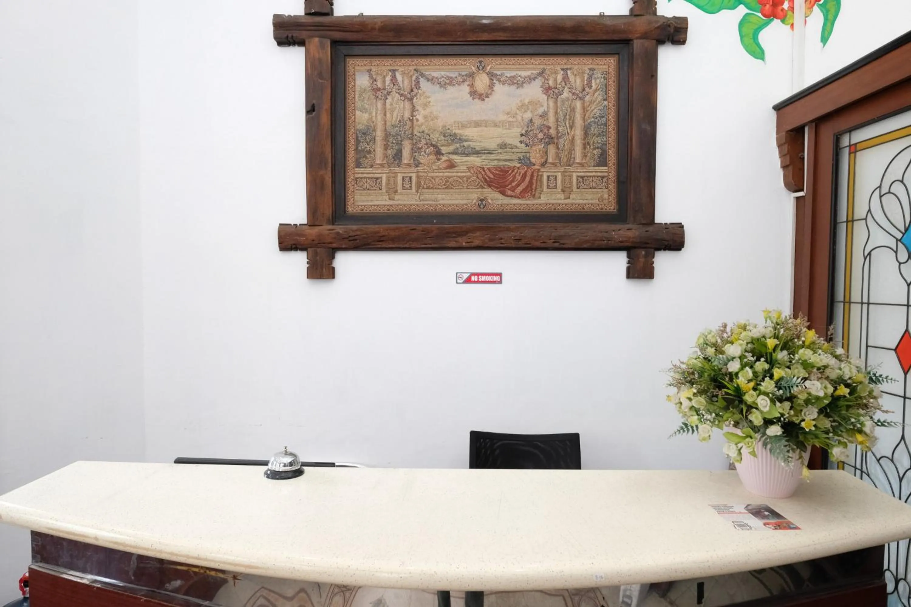 Lobby or reception in Urbanview Hotel Griya Surya Malang by RedDoorz