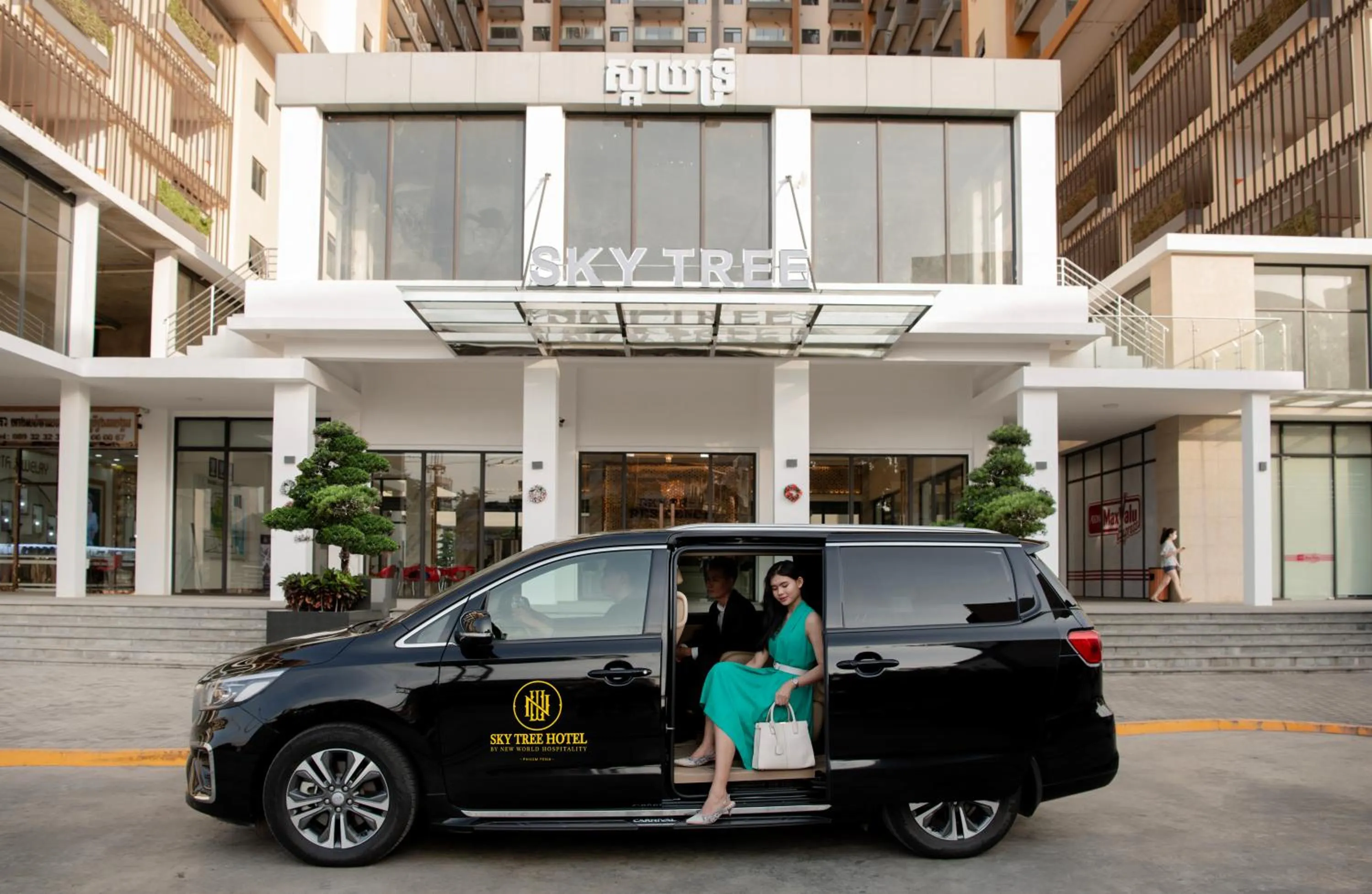 Facade/entrance in Sky Tree Hotel by New World Hospitality