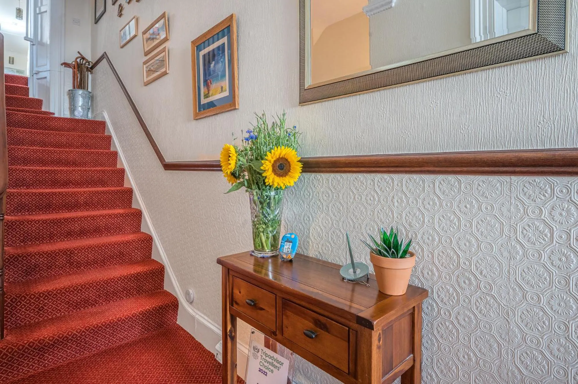 Lobby or reception in Blue Swallow