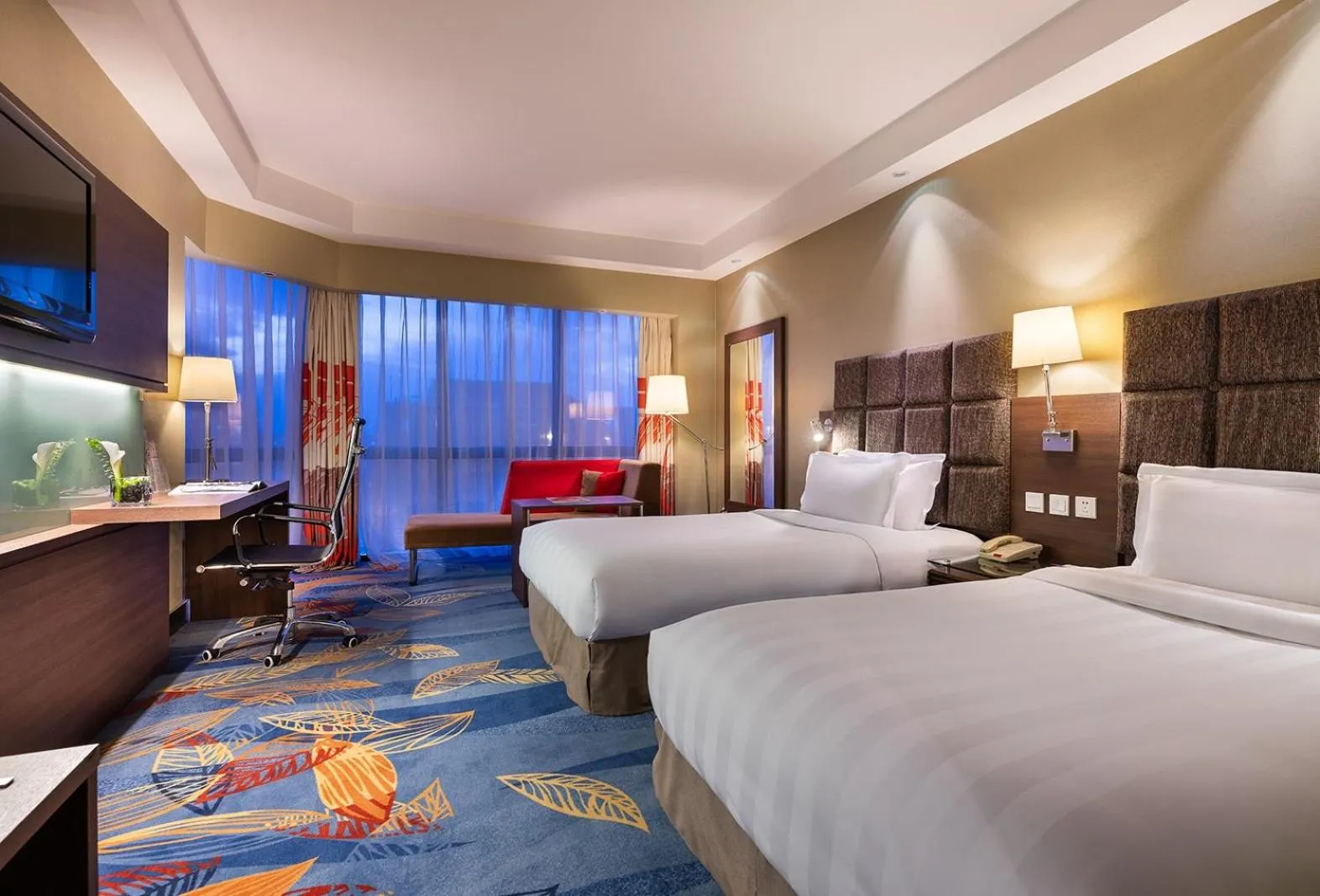 Bedroom in Peace Hotel Beijing