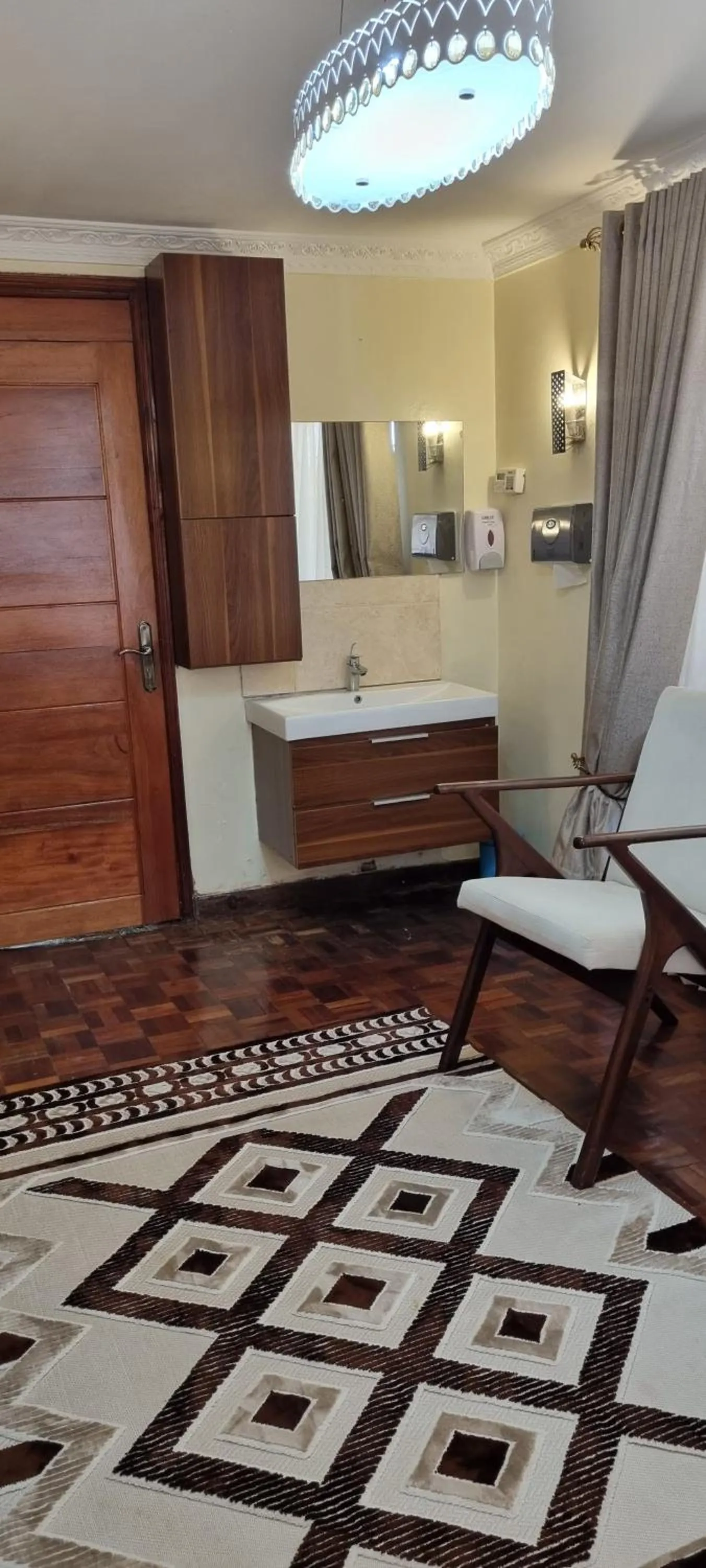 Seating area in Asyana Gardens