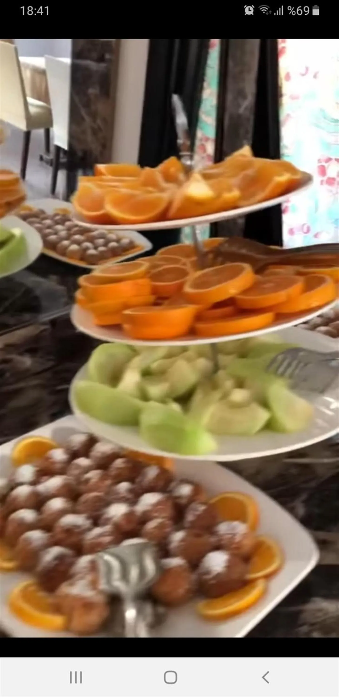 Food in Yaman Life Hotel