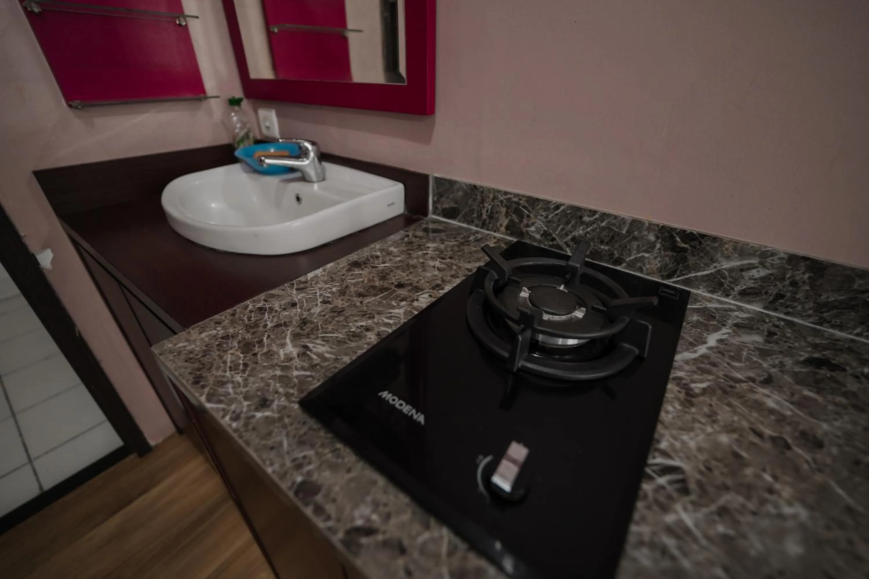 kitchen in The Jarrdin by Bethania Pro