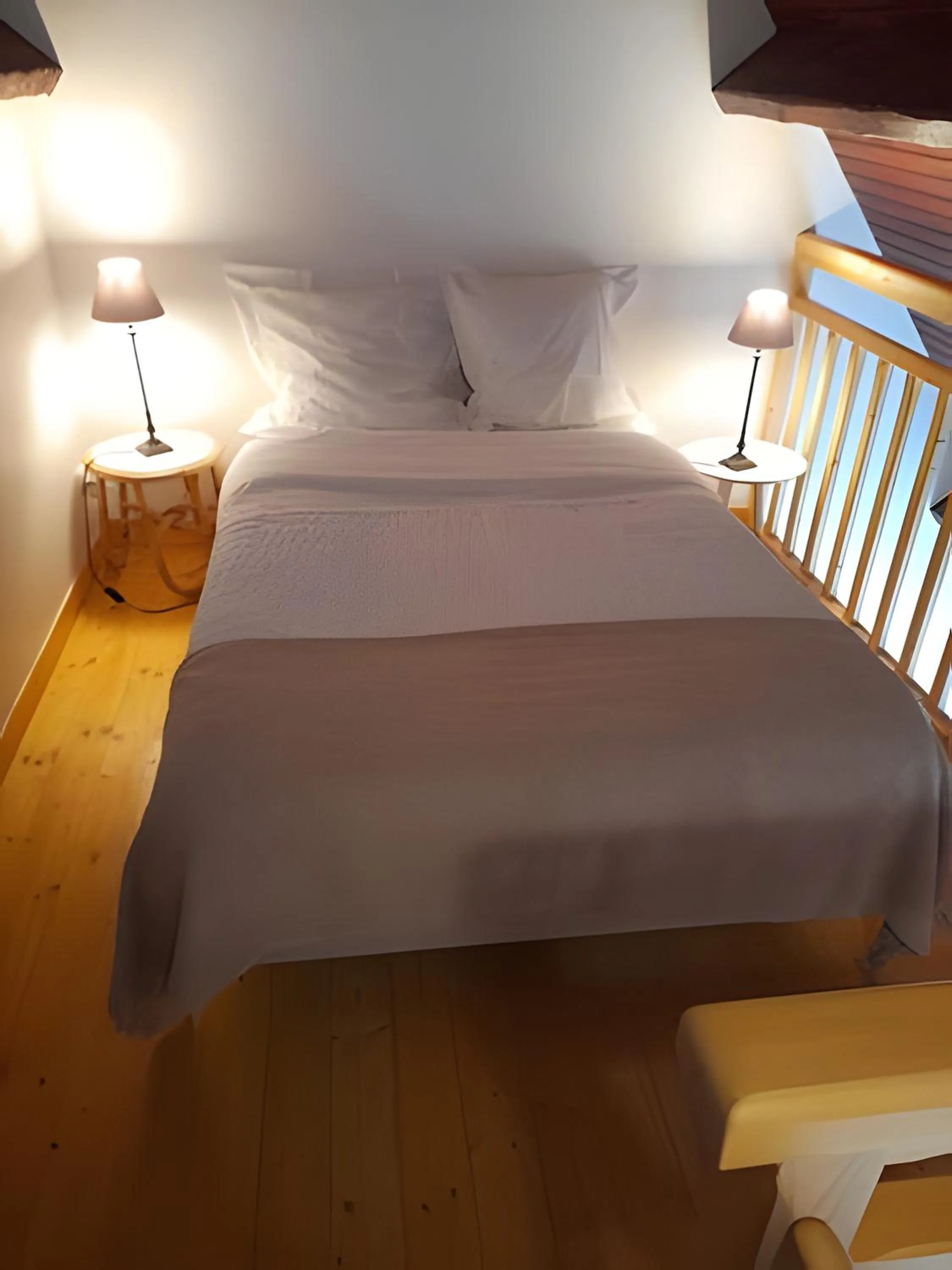 Bedroom, Bed in Bed and Breakfast Saultchevreuil