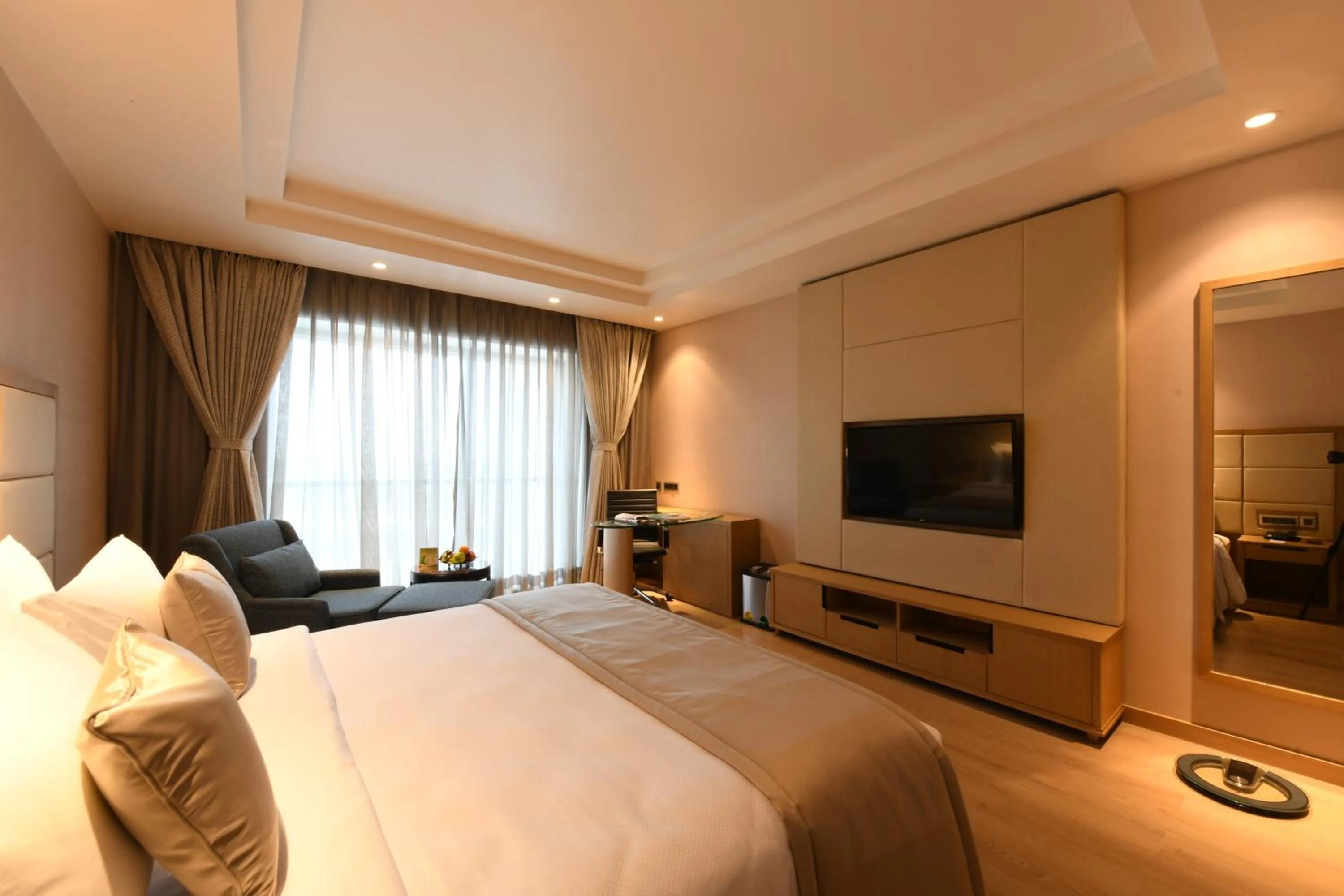 Photo of the whole room, Bed in Harsha The Fern Shivamogga