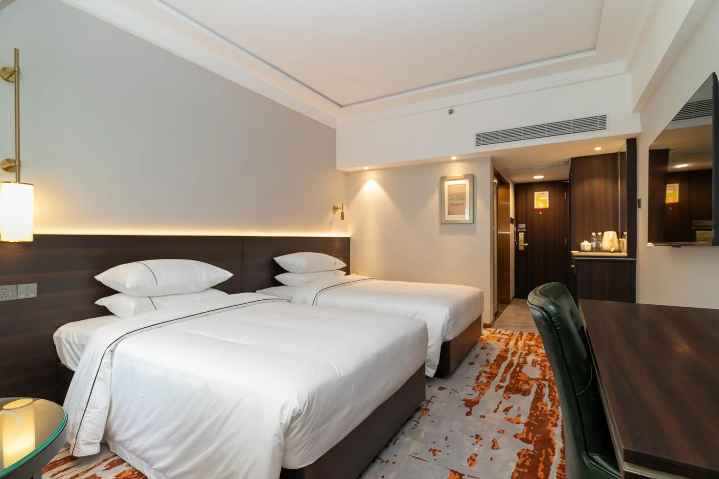 Bed in Guangdong Victory Hotel