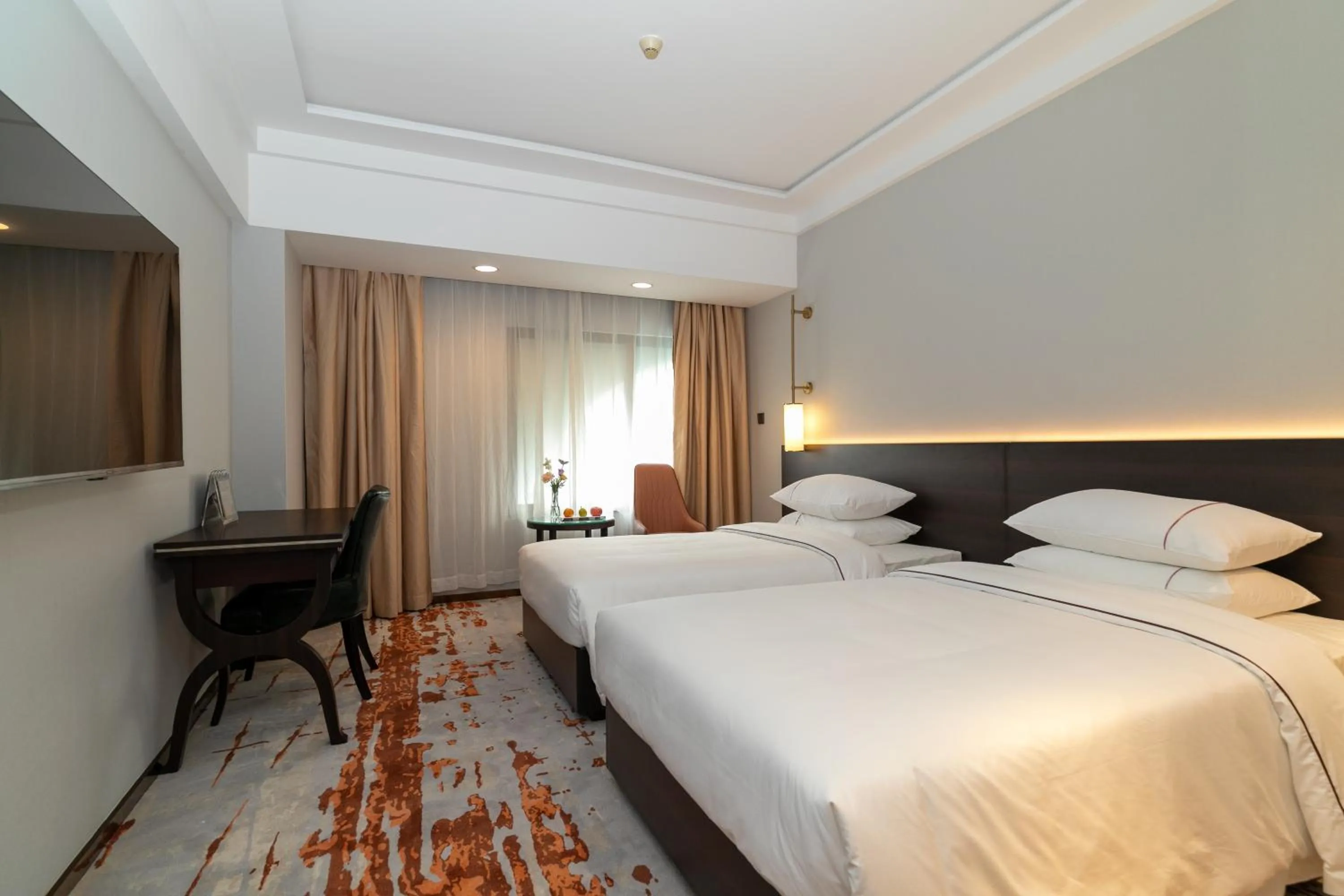 Photo of the whole room, Bed in Guangdong Victory Hotel