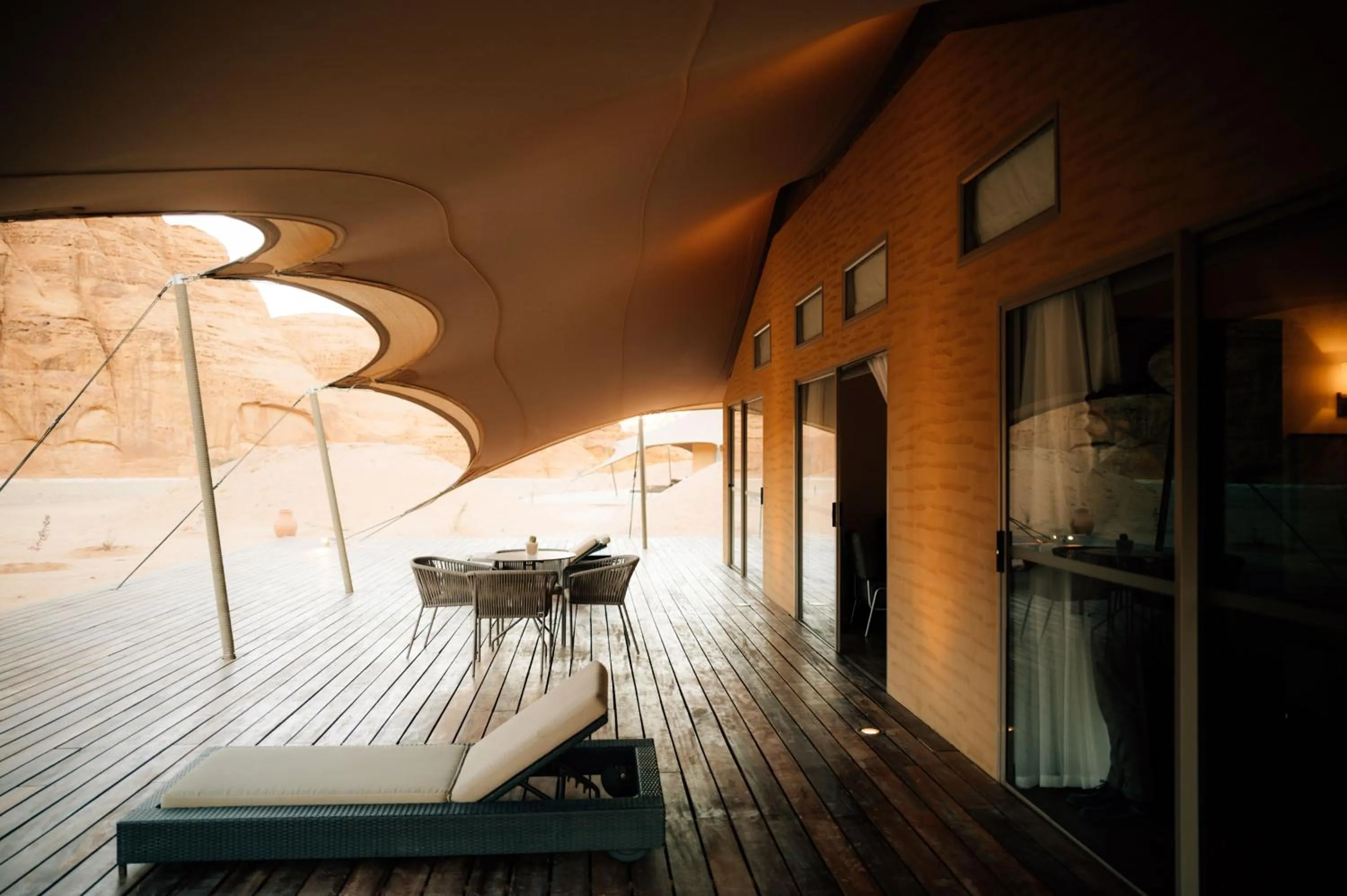 Balcony/Terrace in Ashar Tented Resort