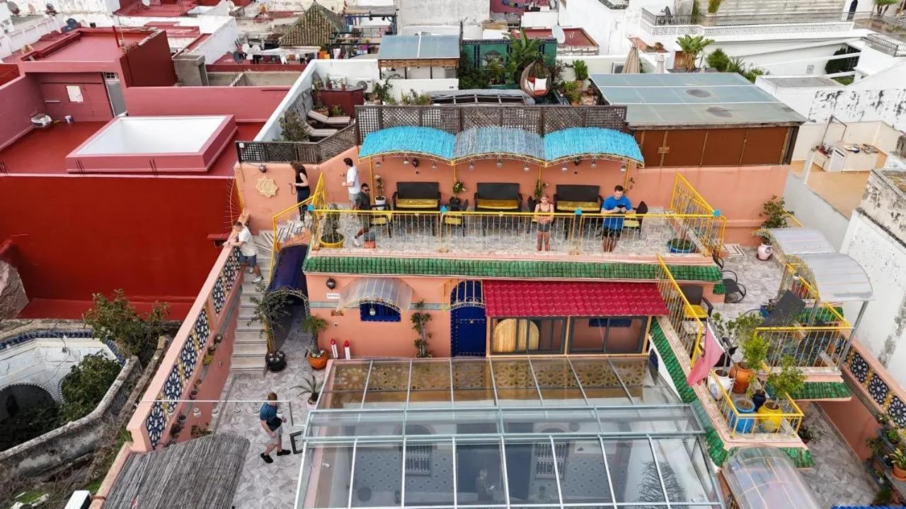Bird's eye view in RIAD ESMERALDA By Dar Ouezzani