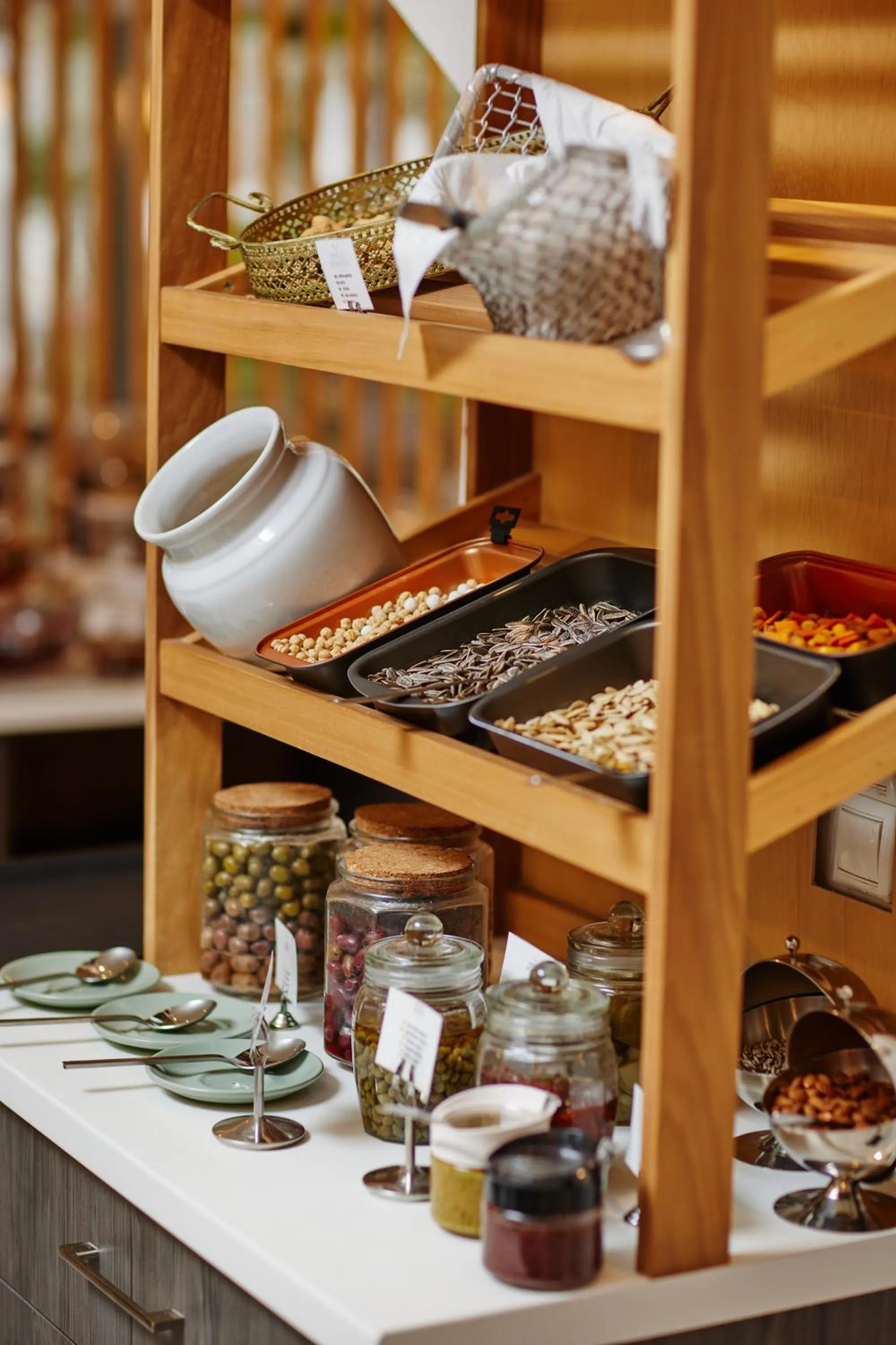 Buffet breakfast in Amnissos Residence