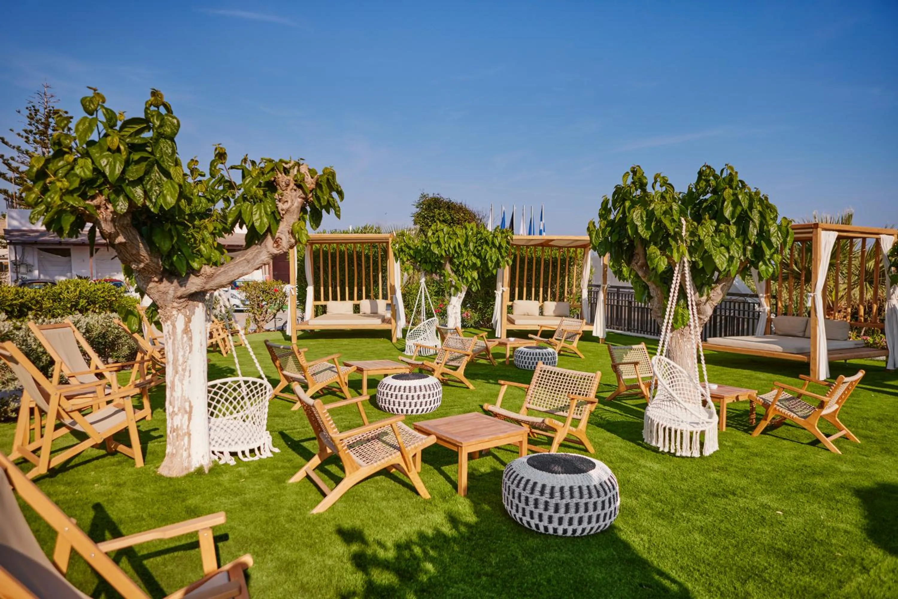 Lounge or bar in Amnissos Residence