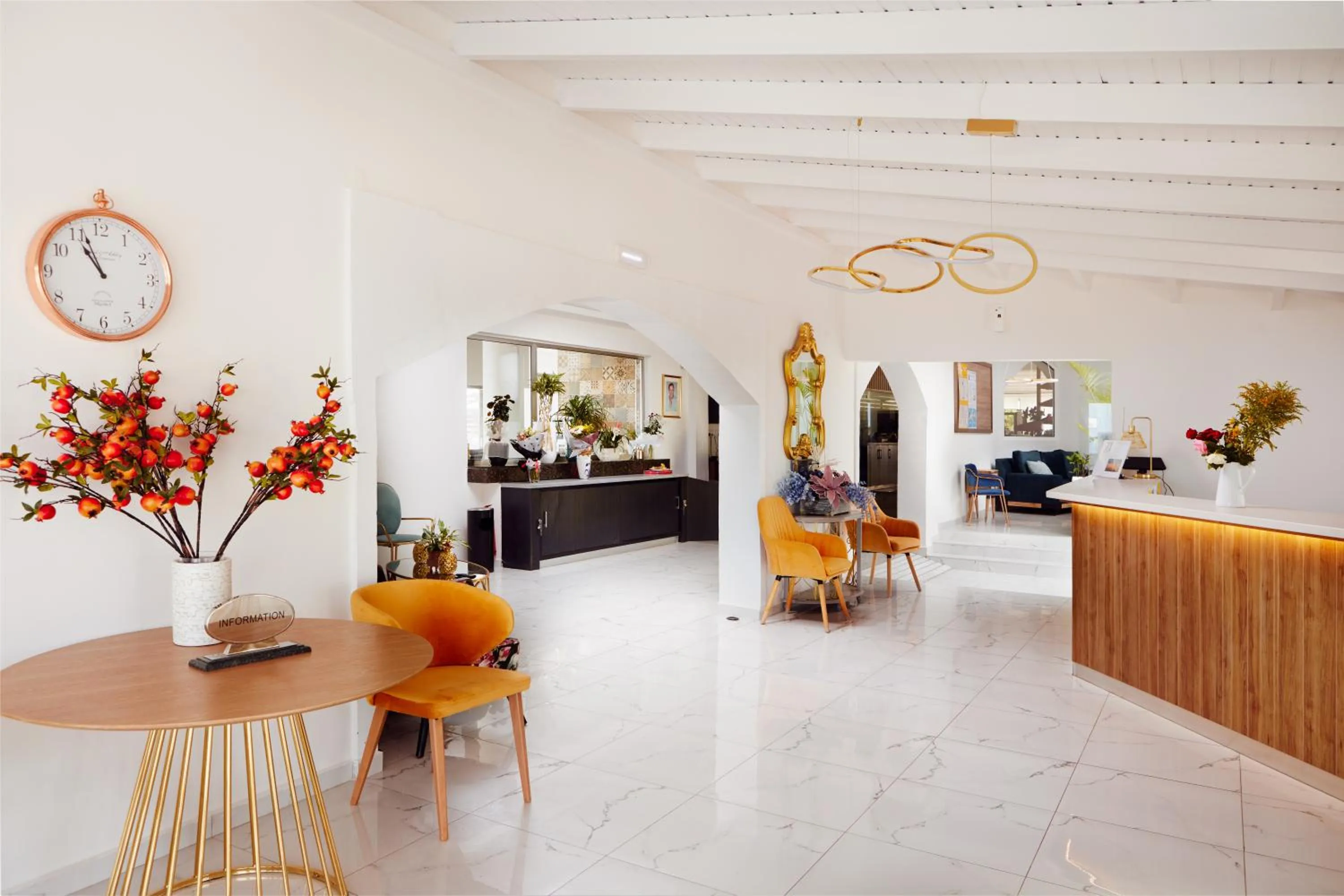 Lobby or reception in Amnissos Residence