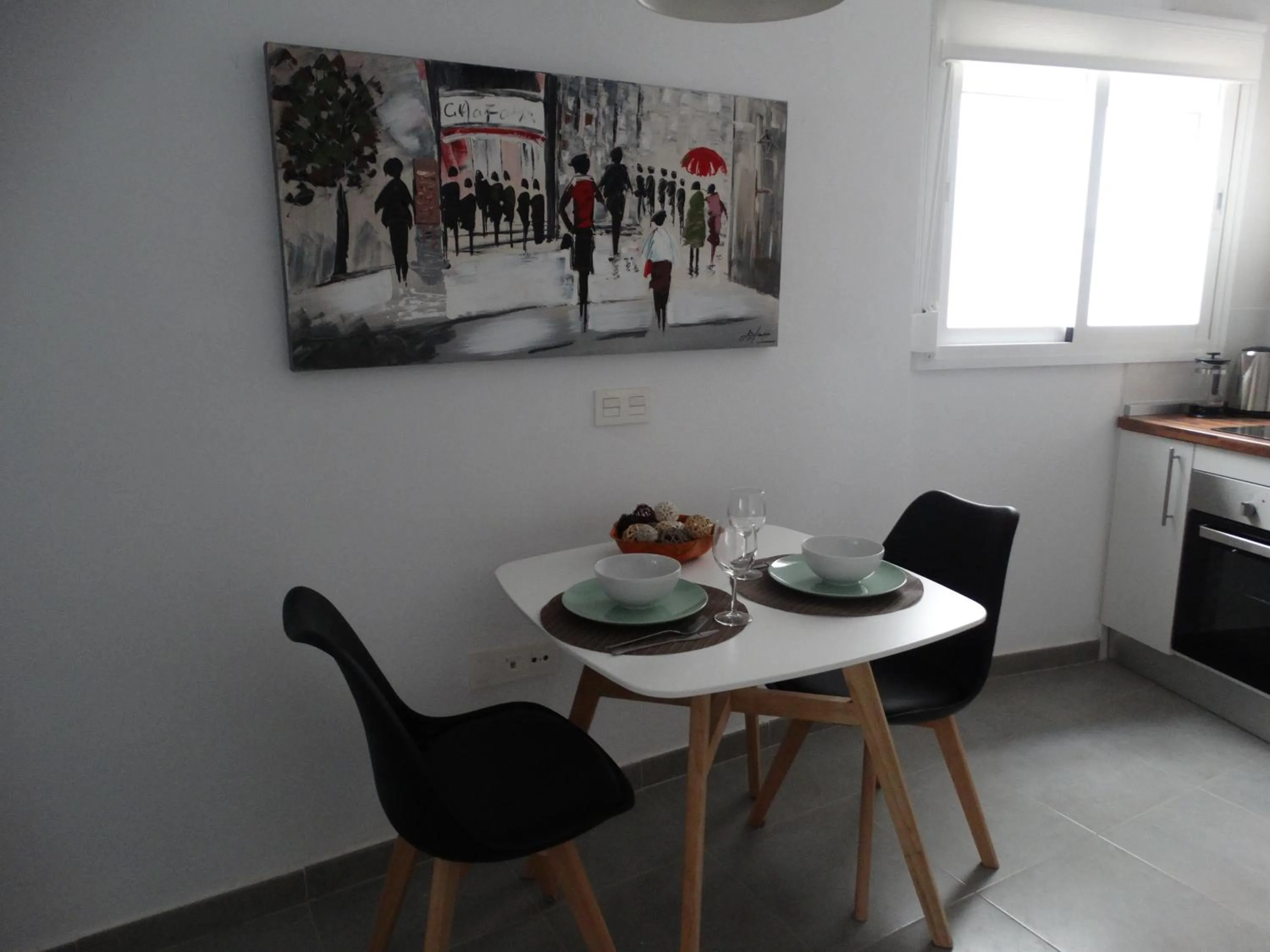 Dining Area in Málaga Apartamentos - Jinetes, 23