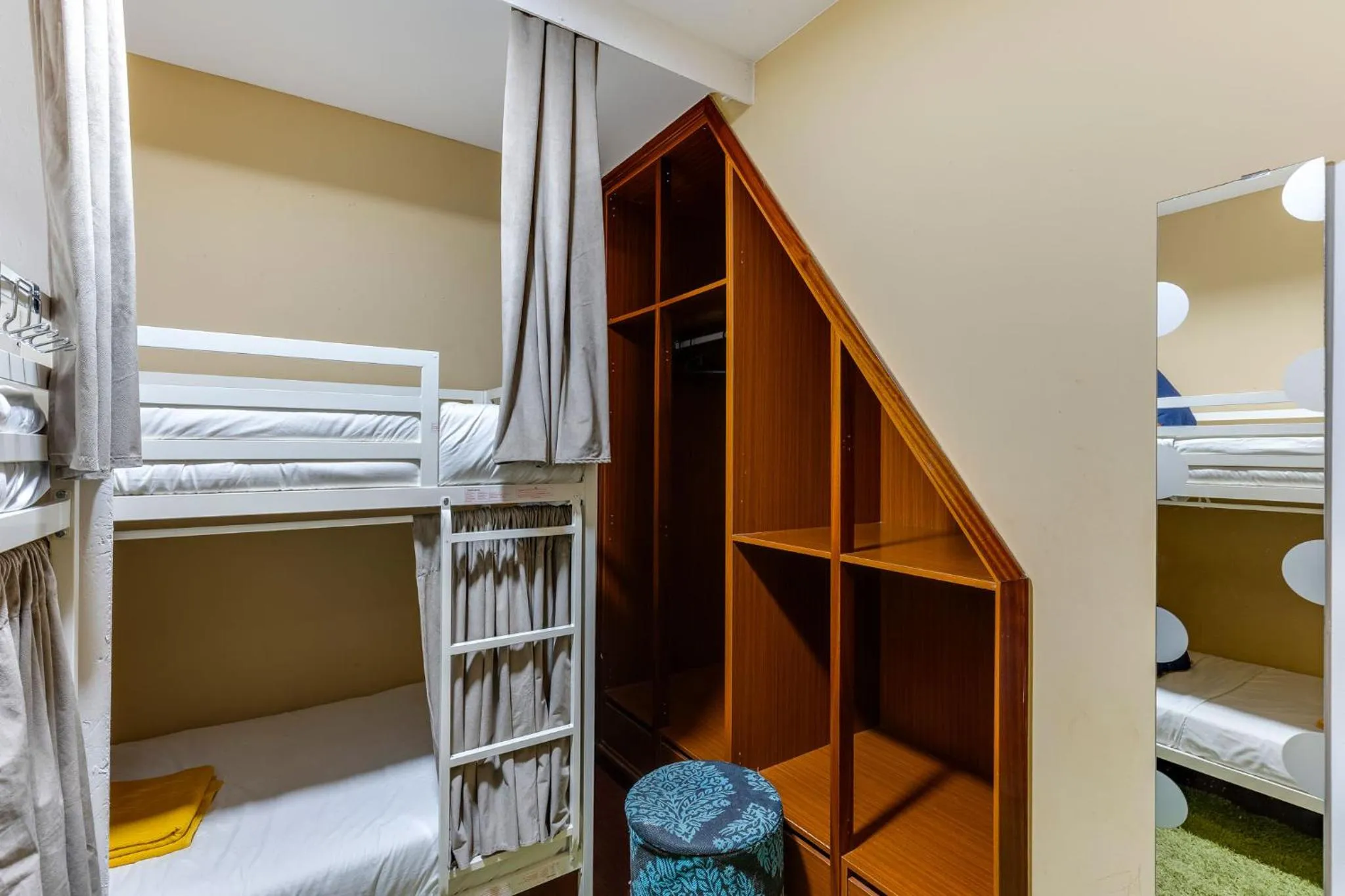 Bed in Garden in Town Hostel