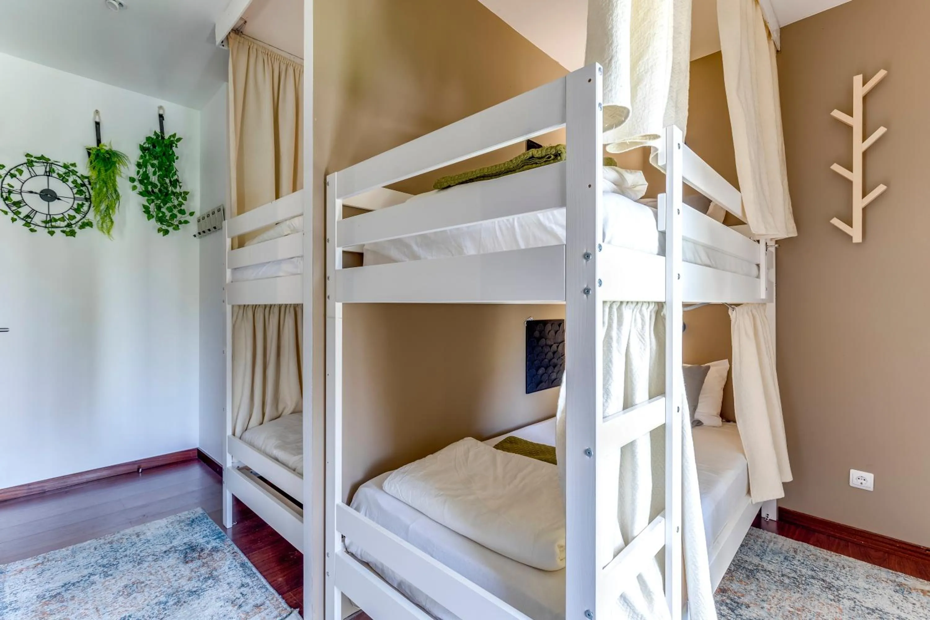 Bed in Garden in Town Hostel