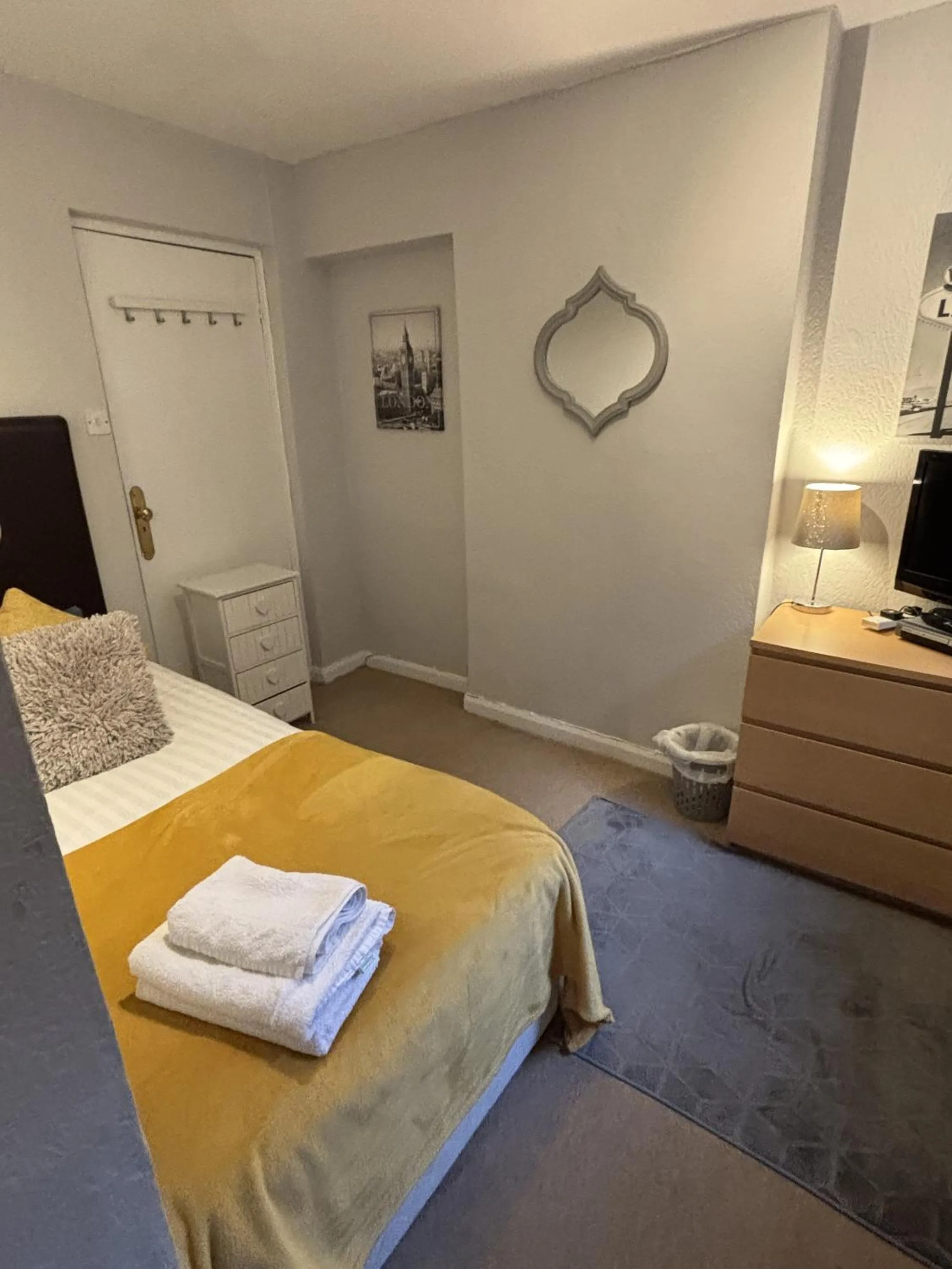 Bedroom, Bed in The Georgian Guesthouse