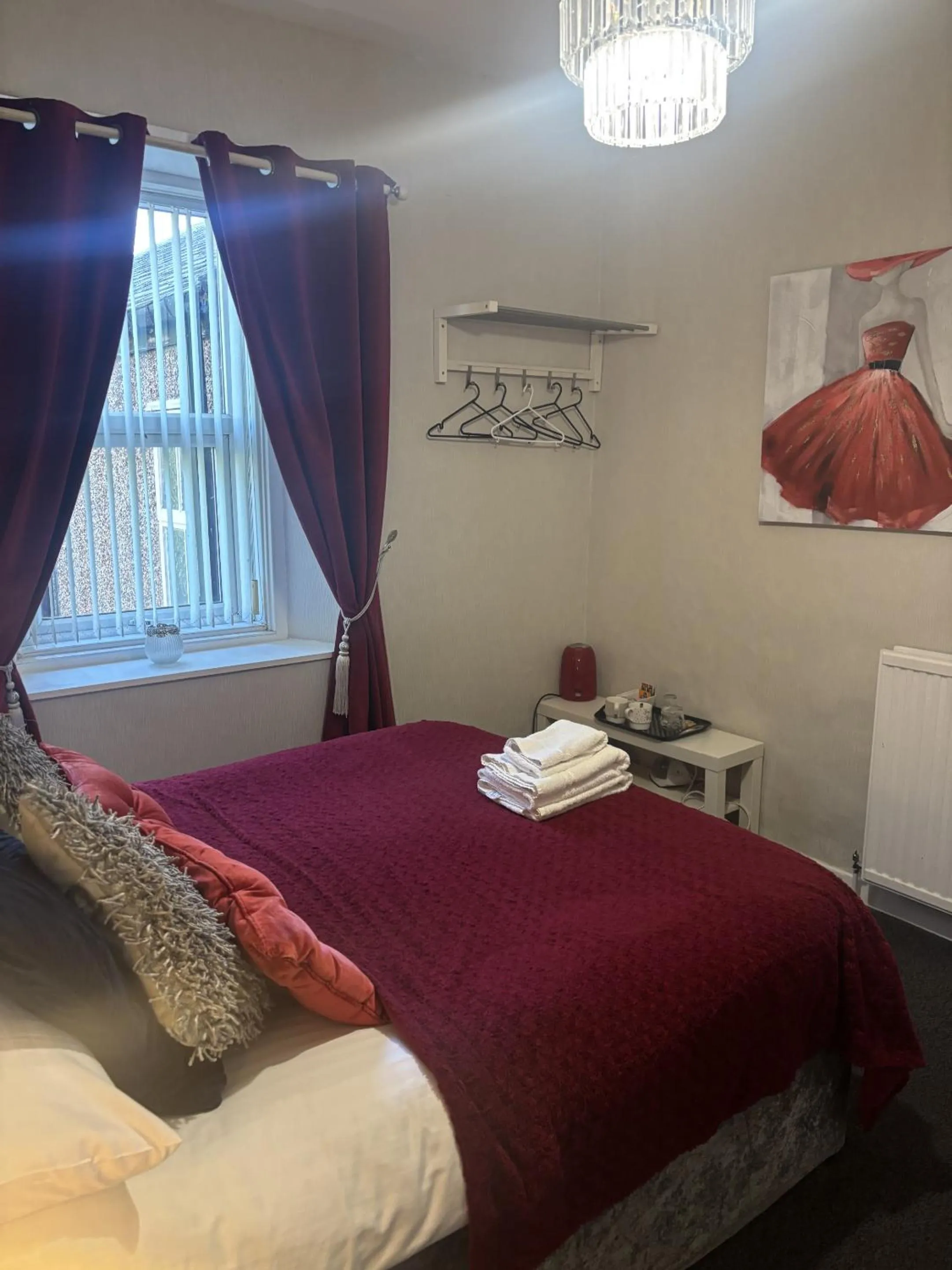 Bedroom, Bed in The Georgian Guesthouse