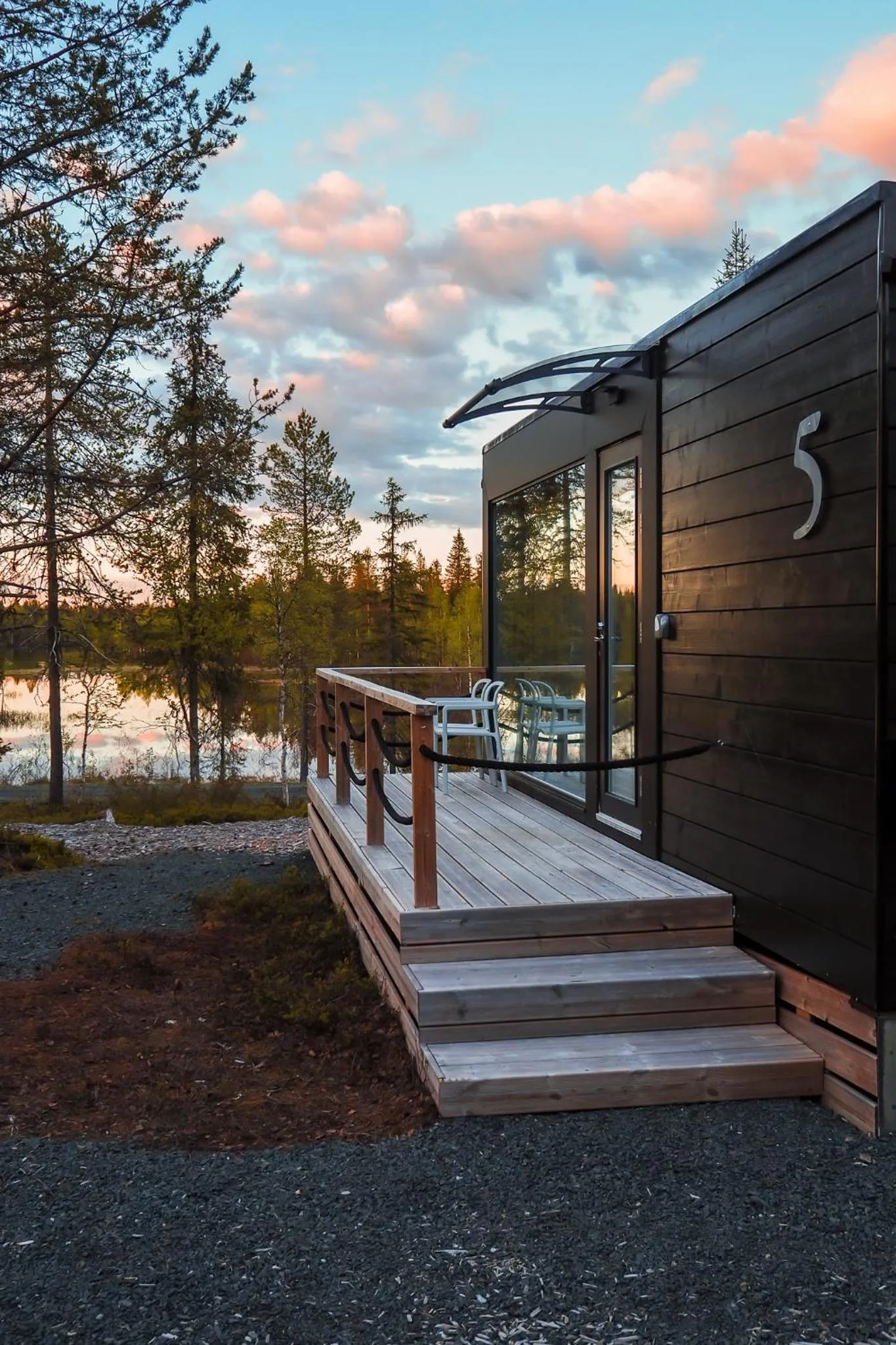 Property building in Iisakki Village