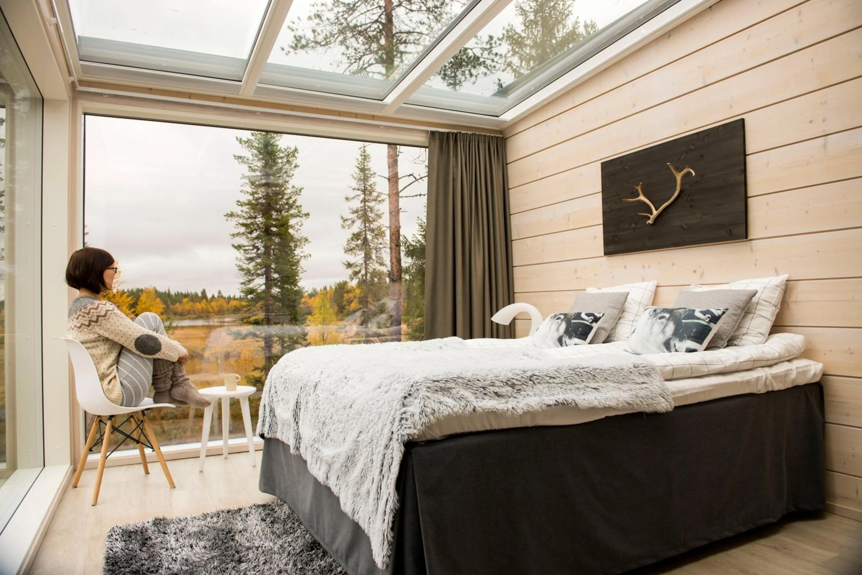 People, Bed in Iisakki Village