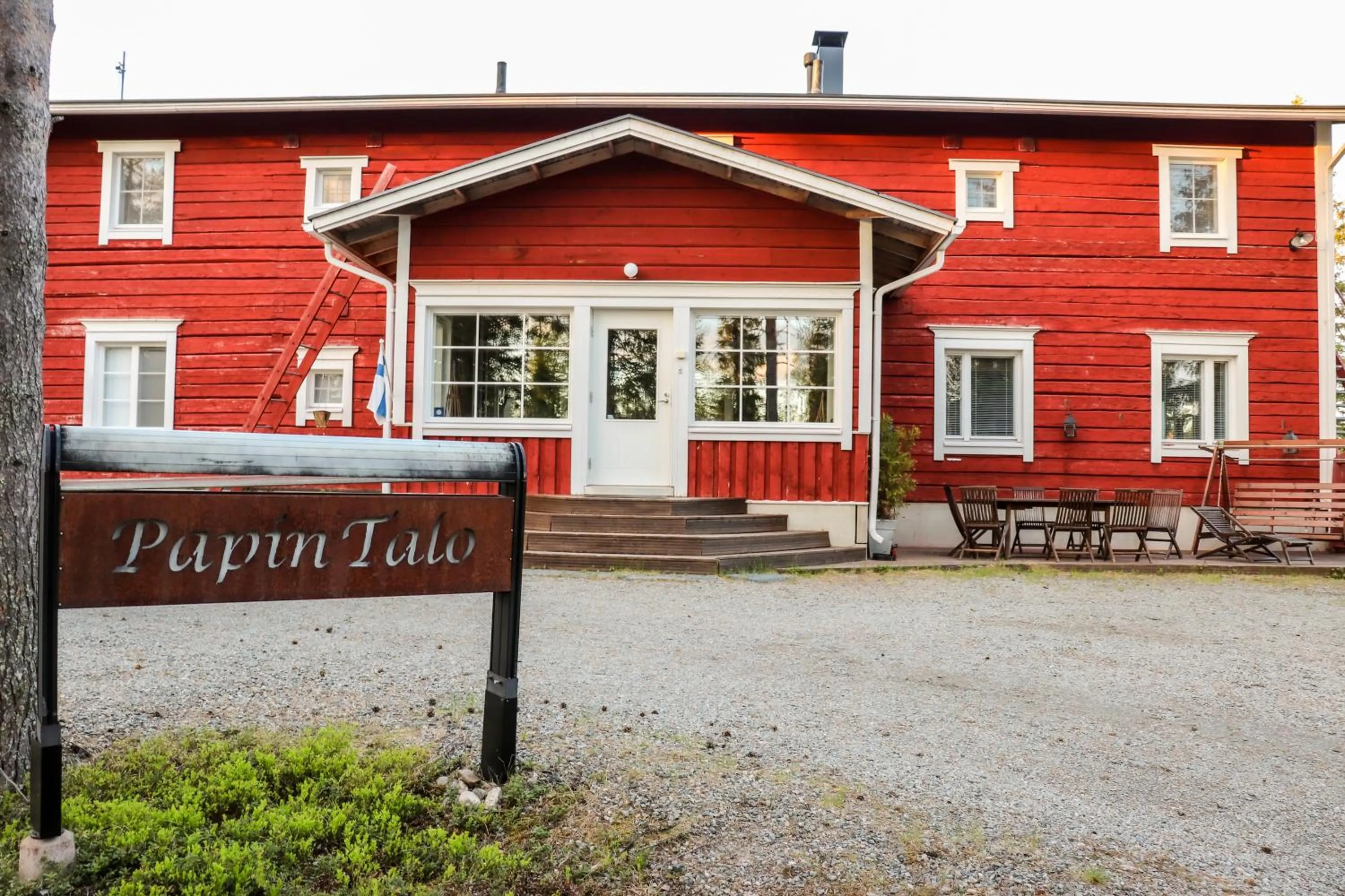 Property building in Iisakki Village