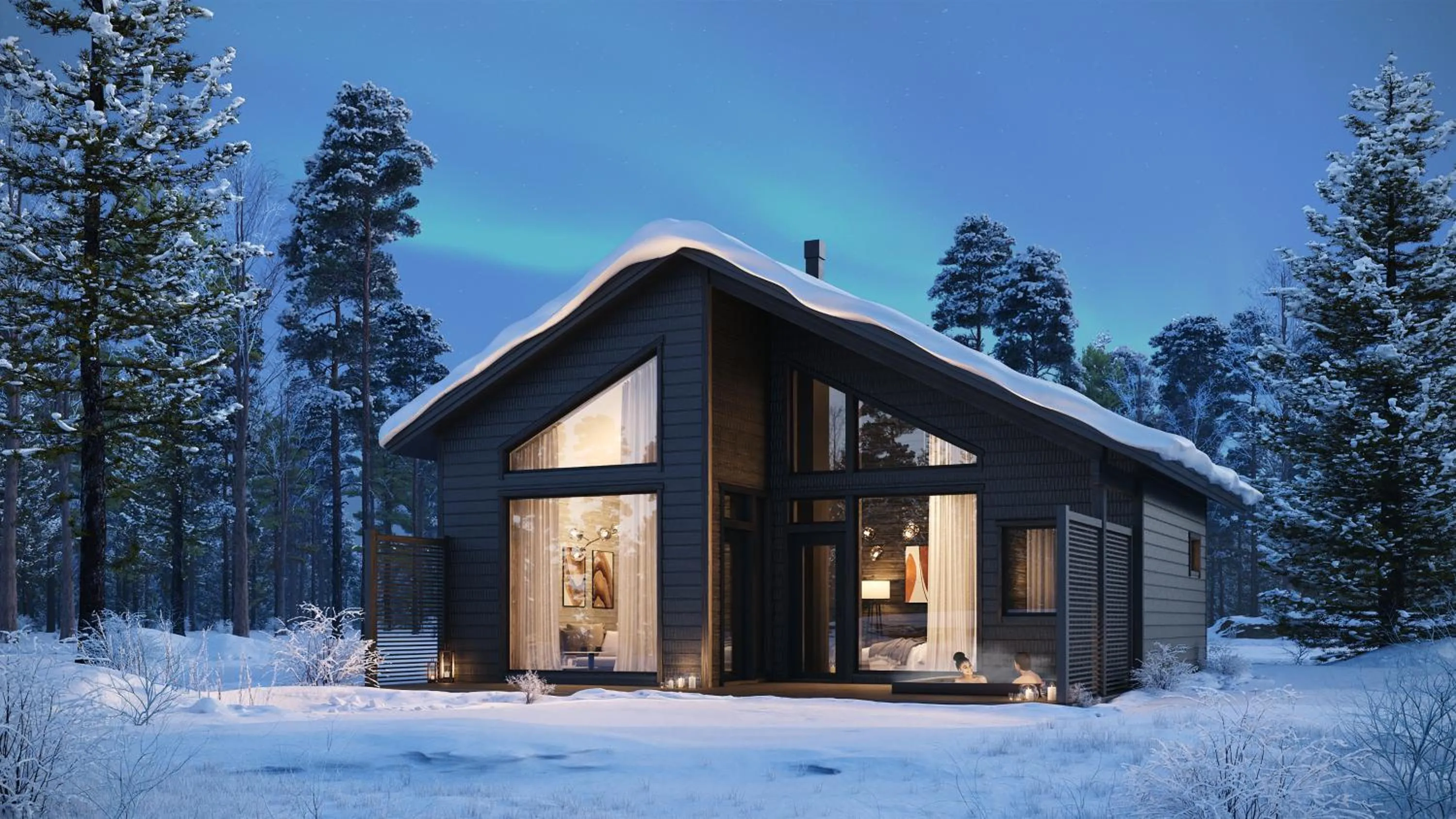 Natural landscape in Iisakki Village