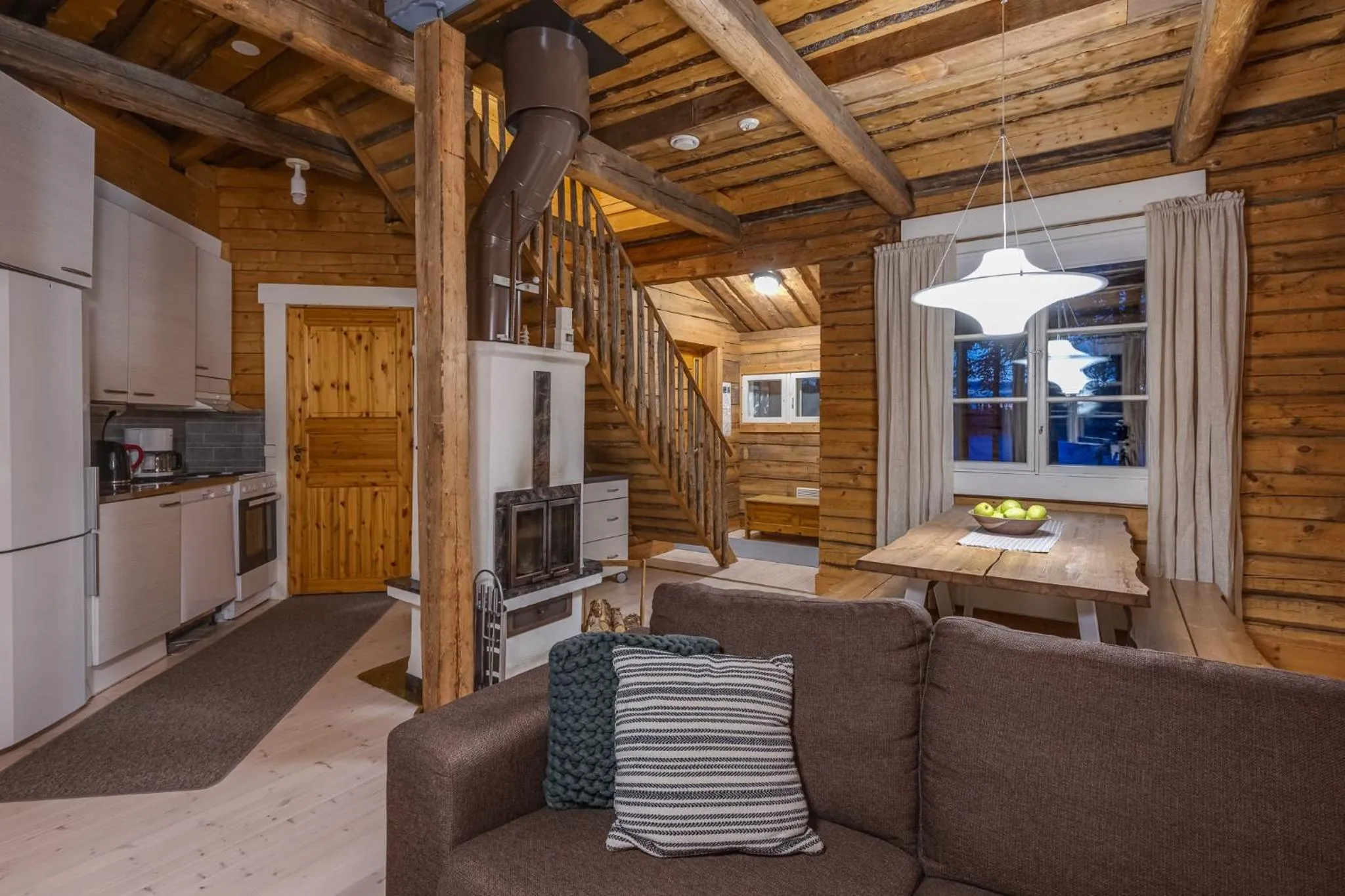 Kitchen or kitchenette in Iisakki Village