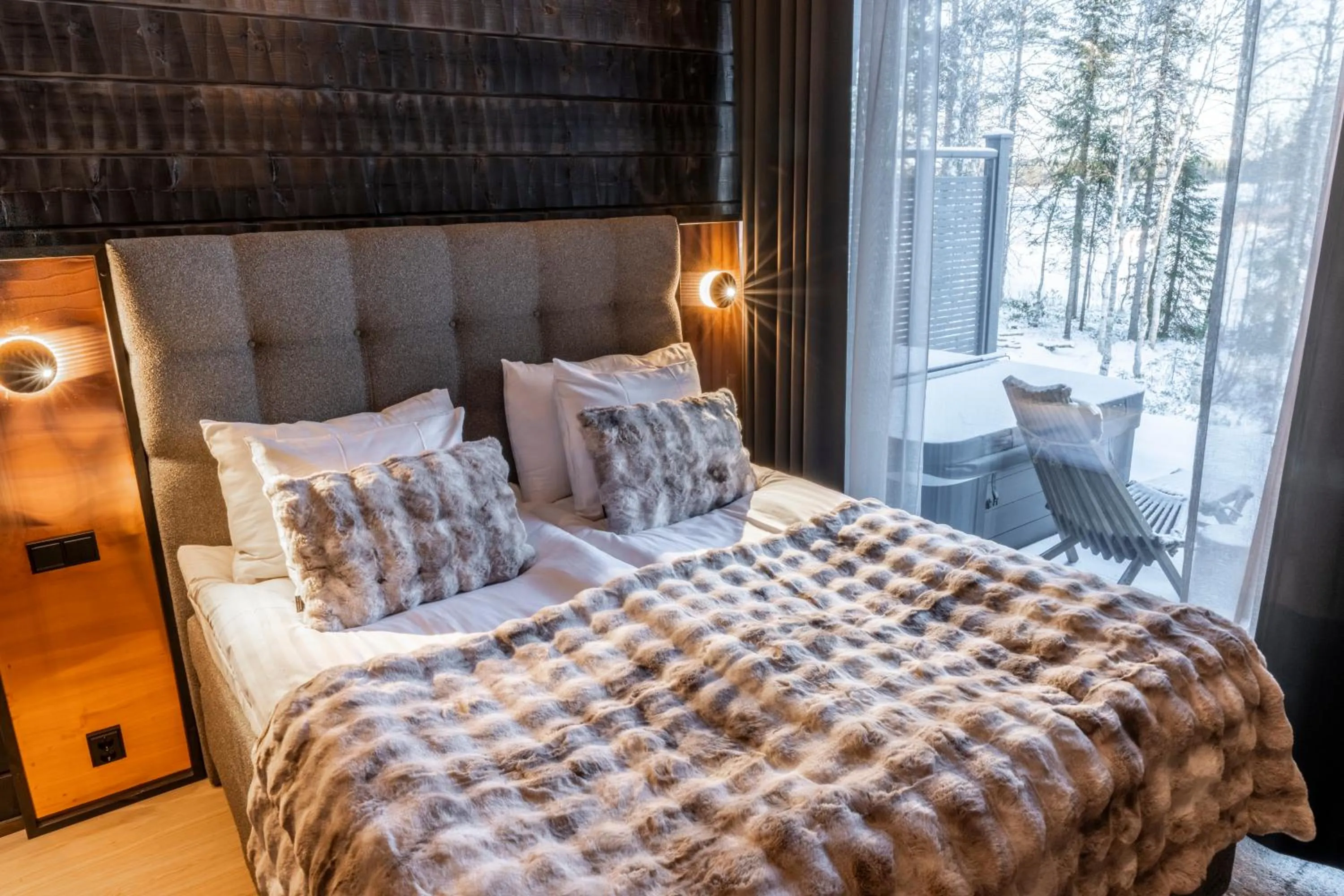 Bed in Iisakki Village