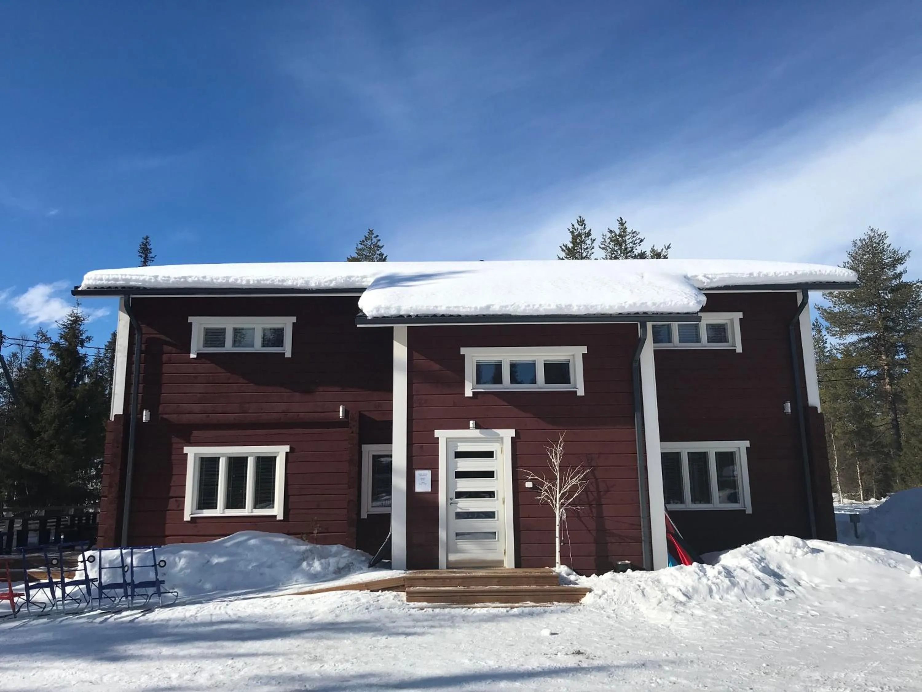 Property building in Iisakki Village