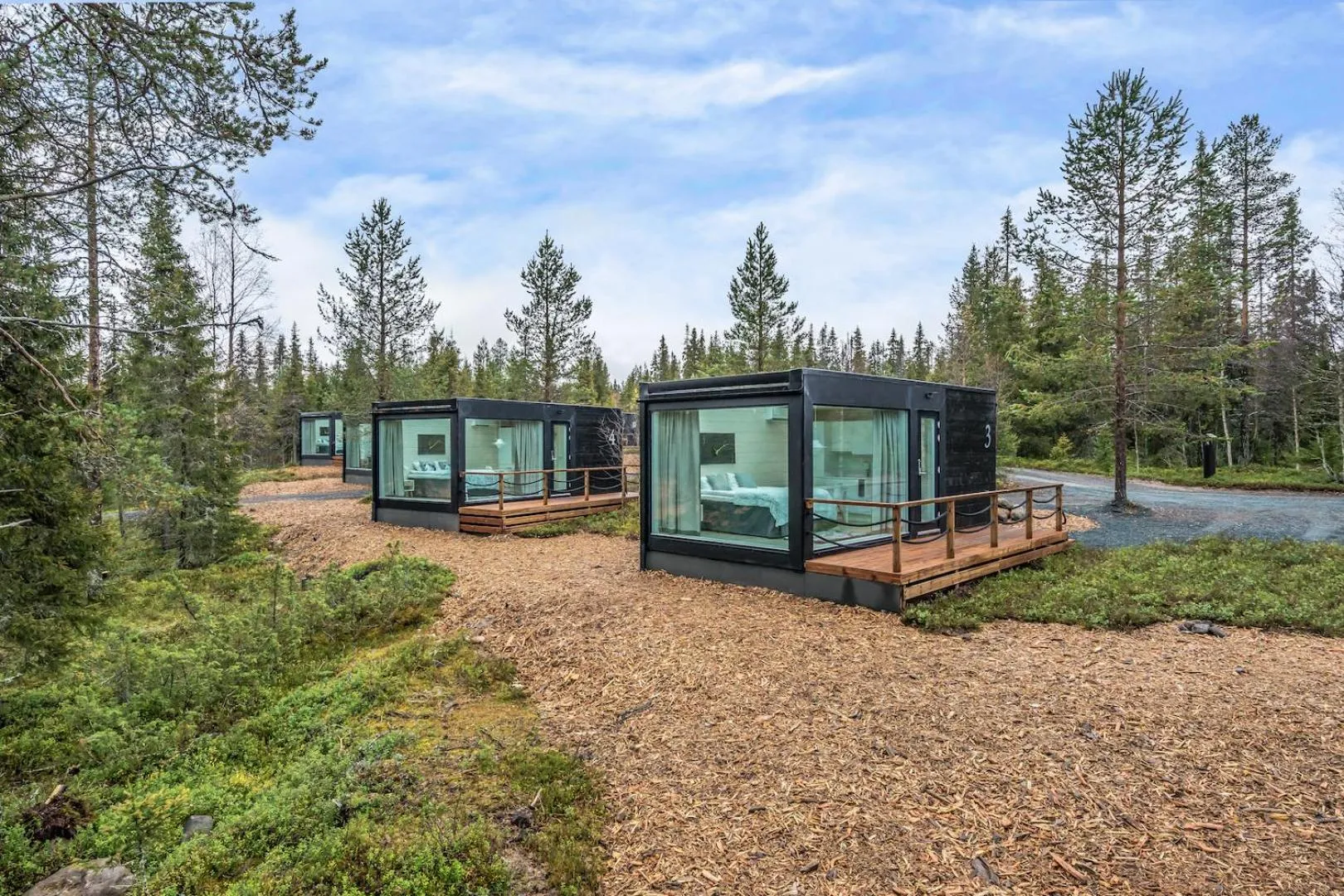 Property building in Iisakki Village