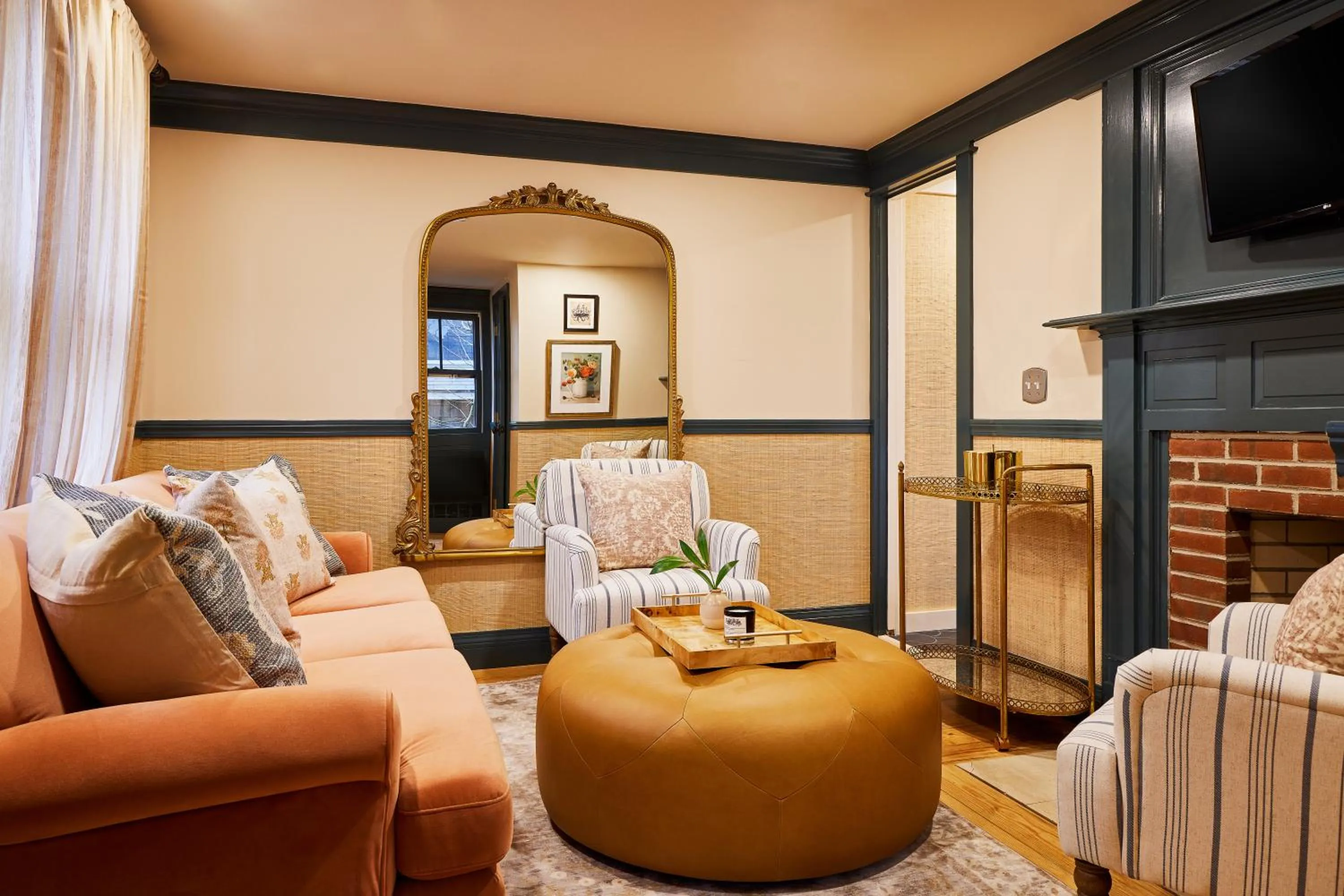 Living room in Life House, Nantucket
