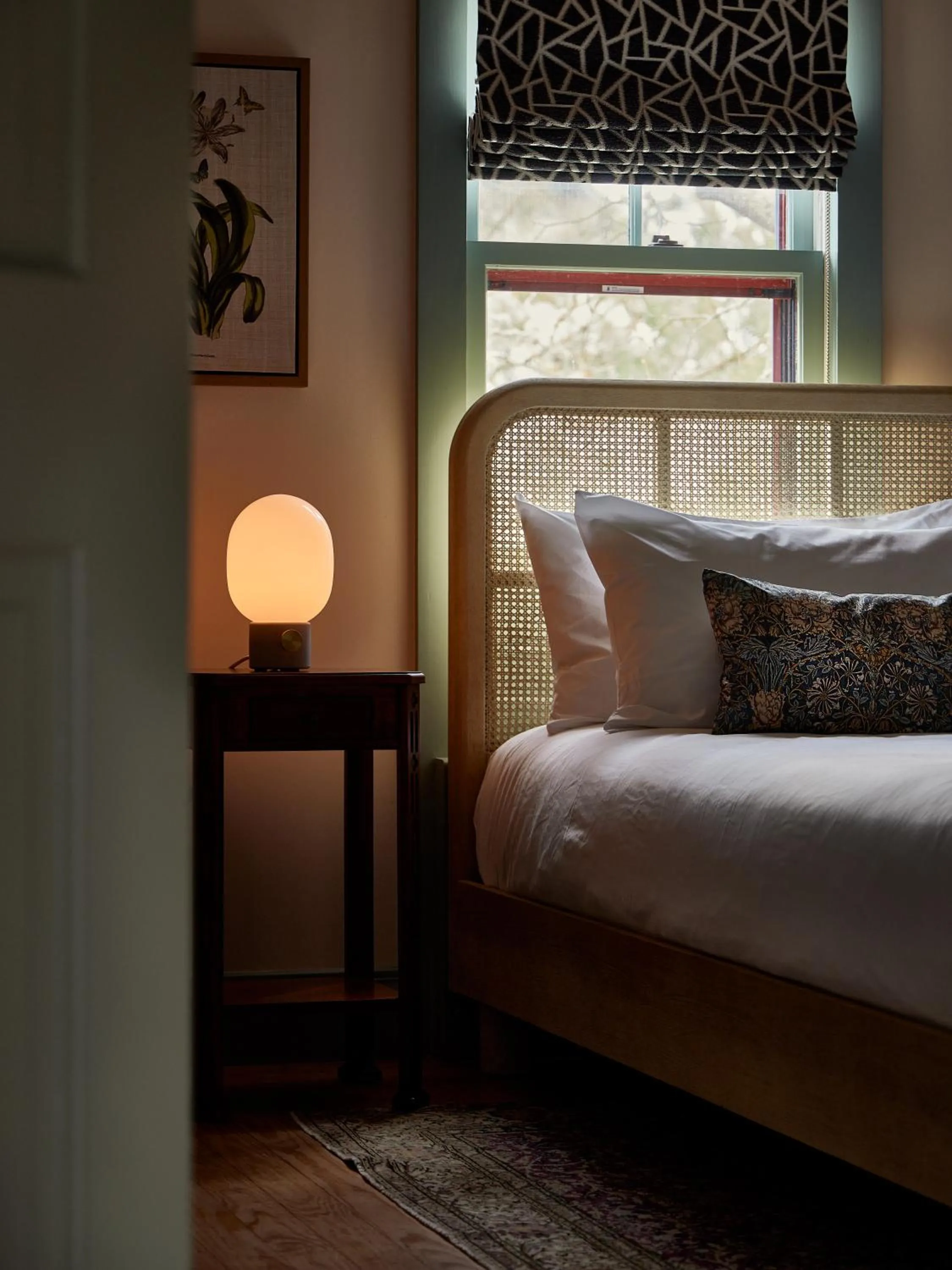 Bed in Life House, Nantucket