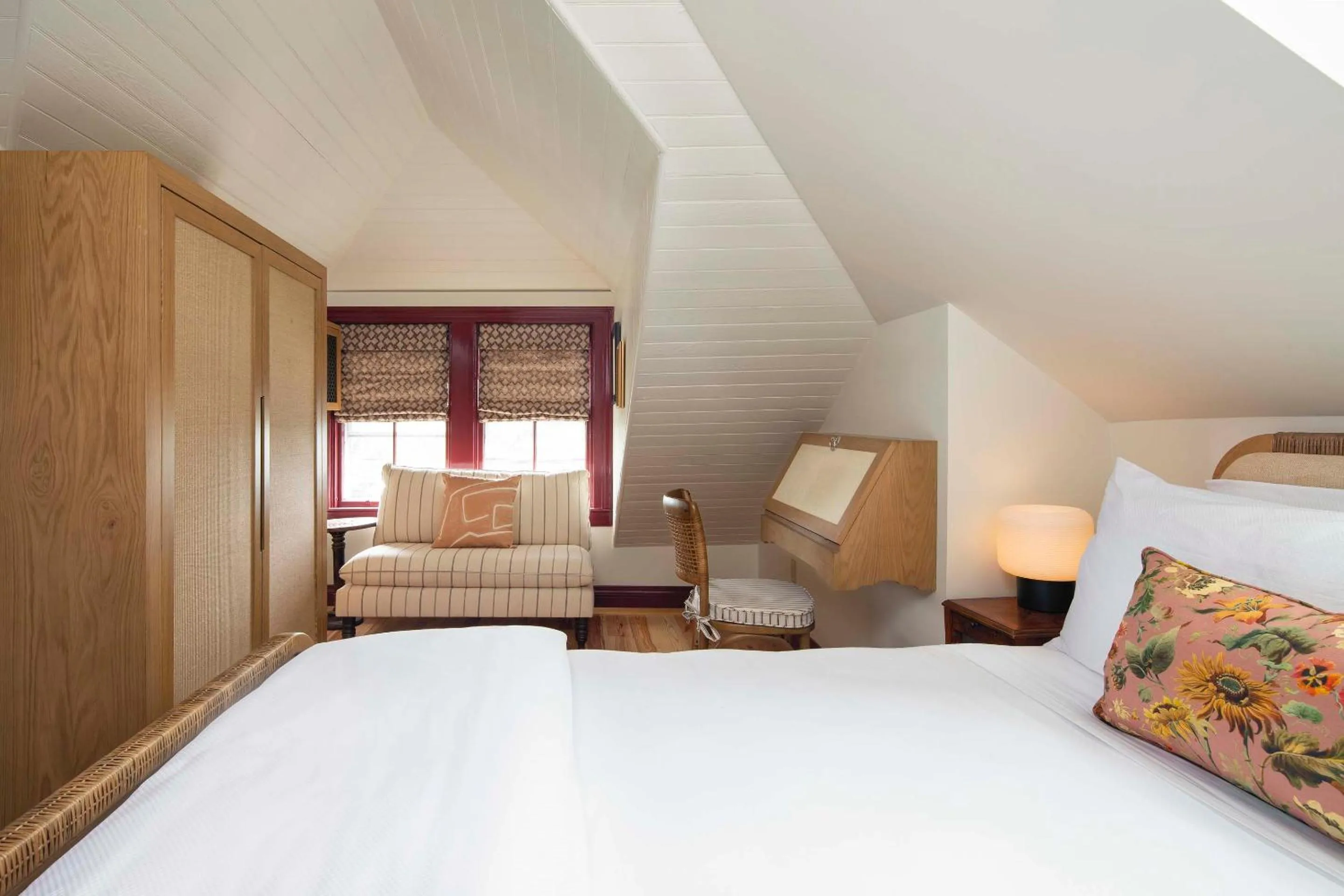 Bedroom, Bed in Life House, Nantucket