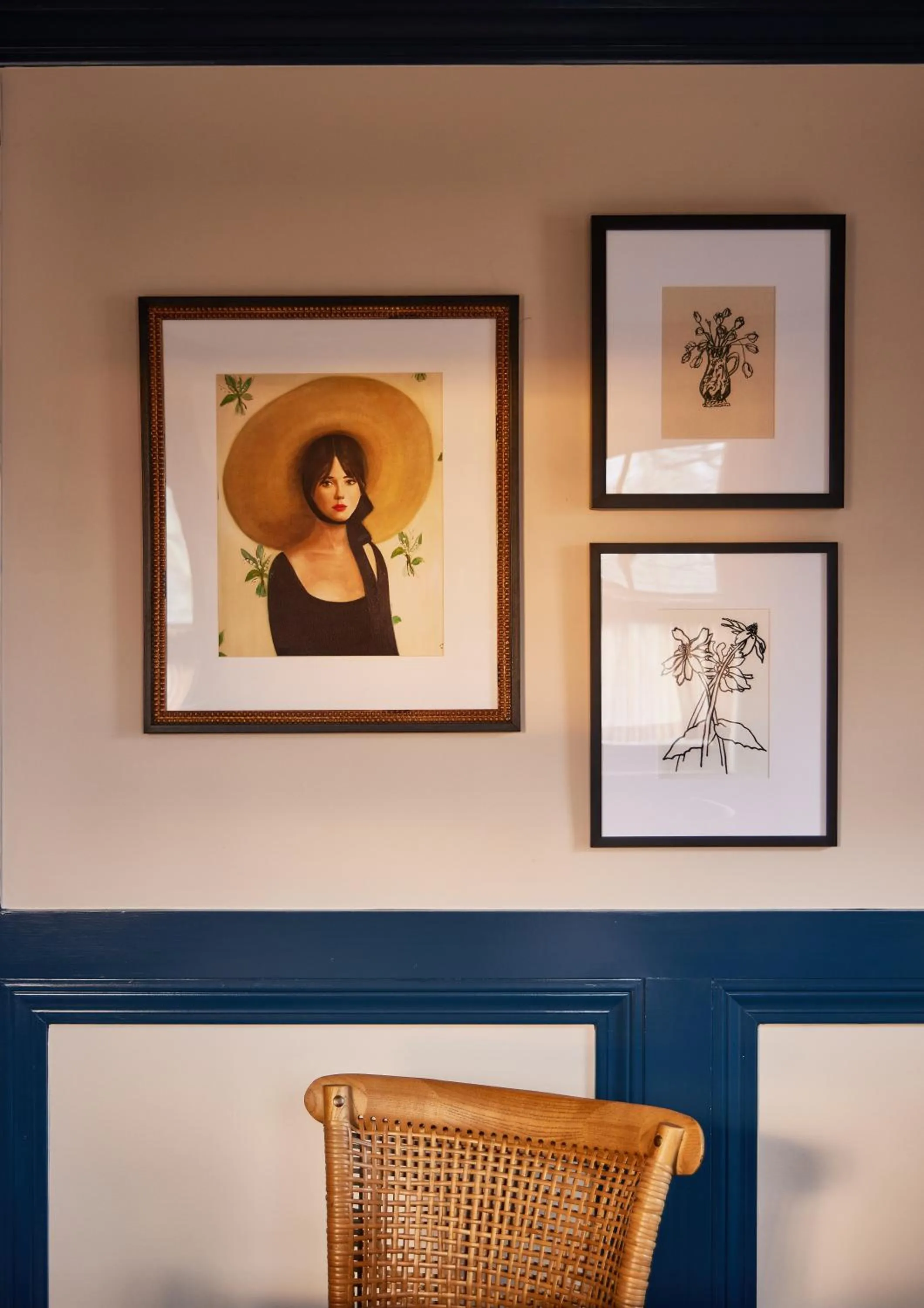 Decorative detail in Life House, Nantucket